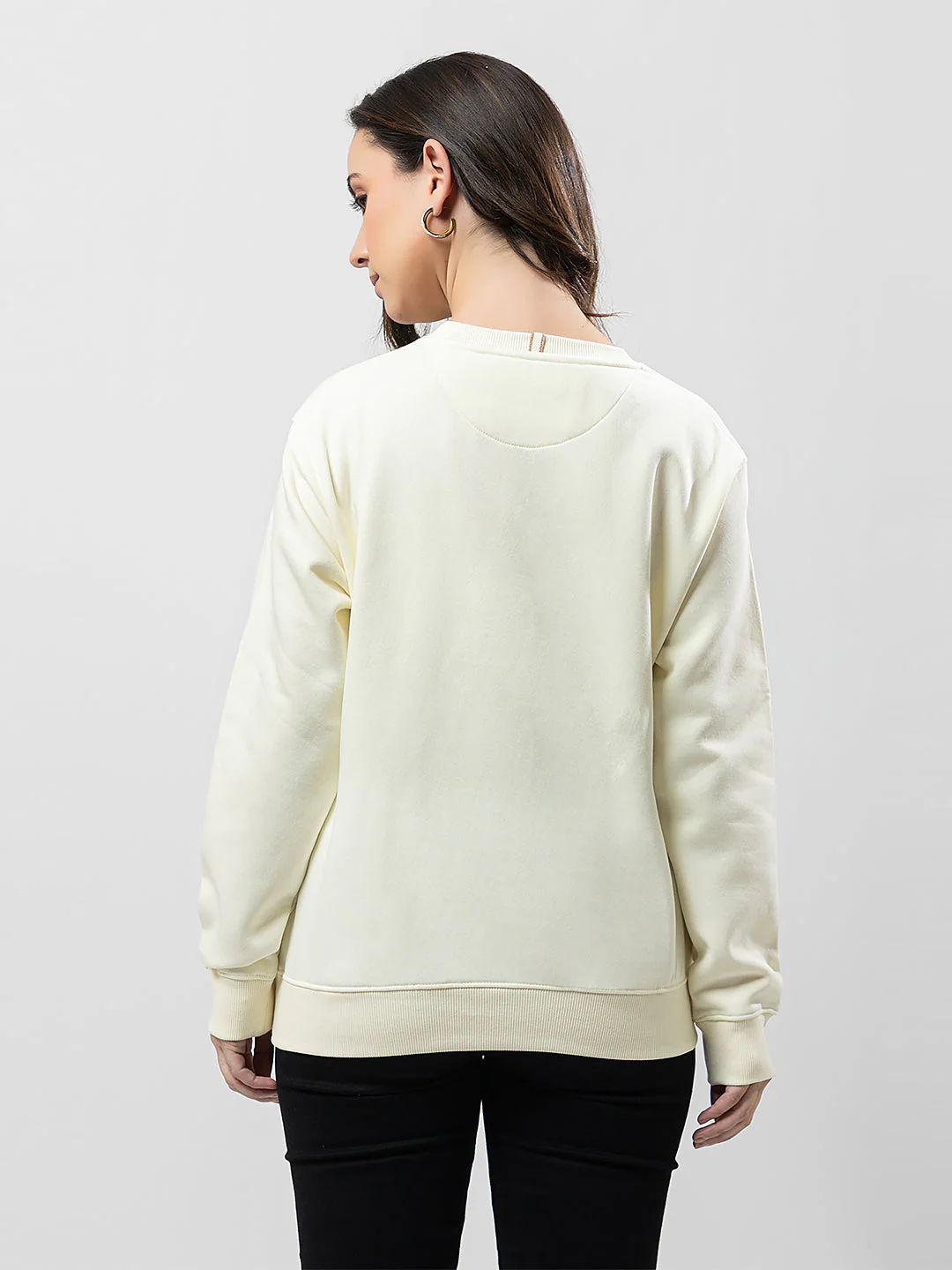 Women's Graphic Crew-Neck Sweatshirt - Image 3