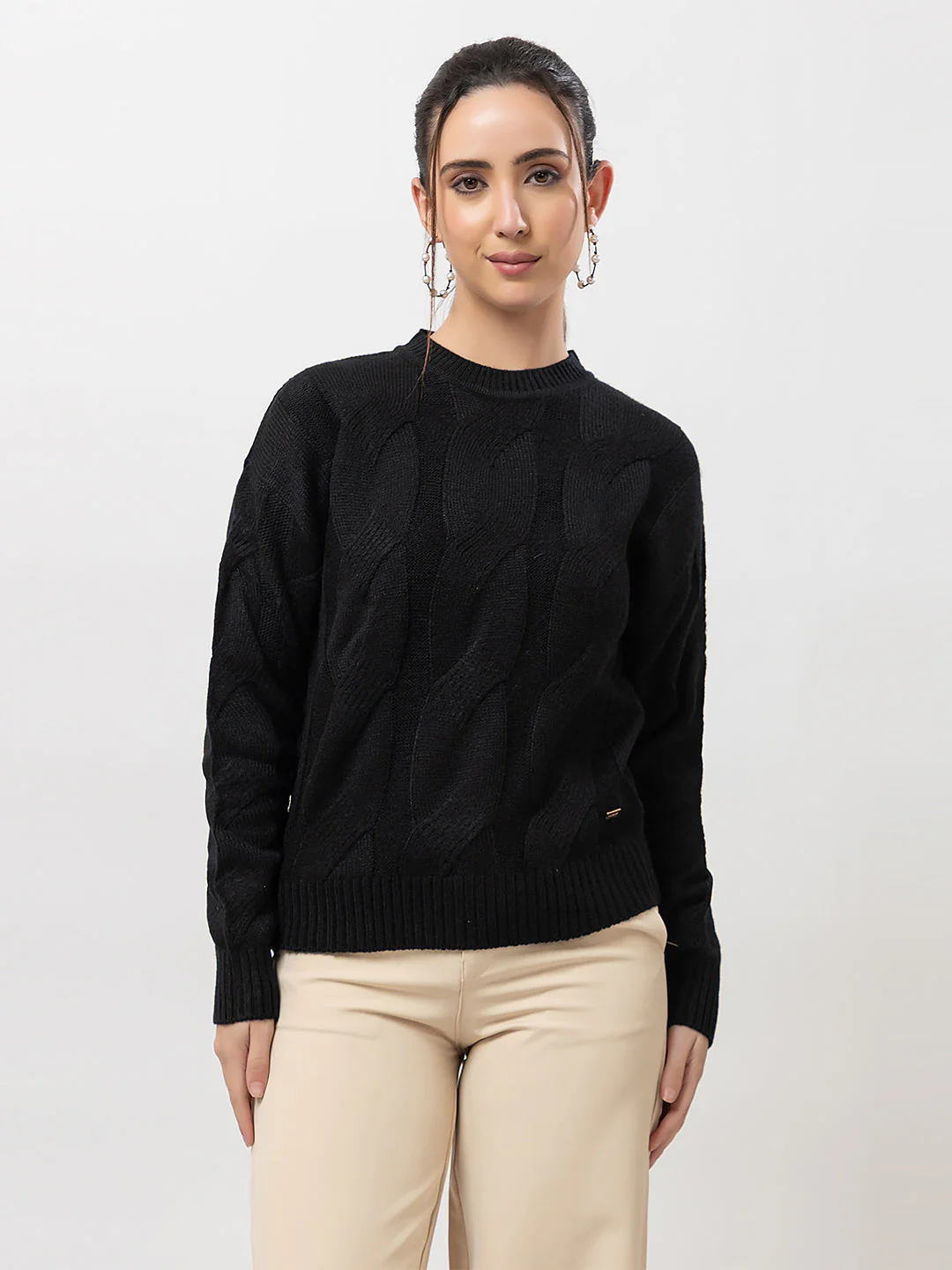 Women's Cozy Cable-Knit Sweater