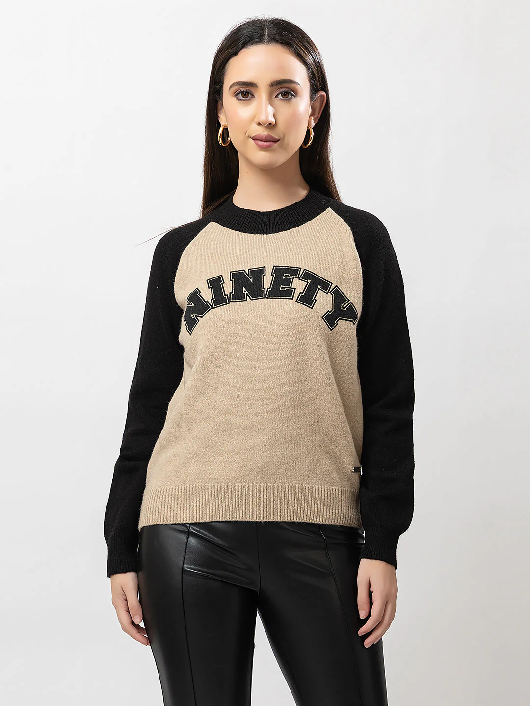 Women's Printed 'Ninety' Sweater