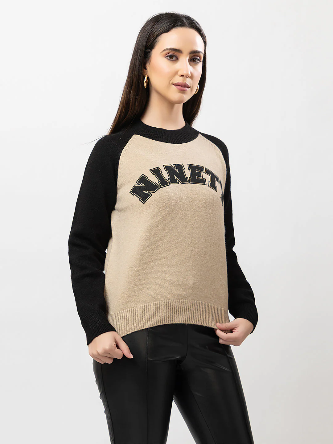 Women's Printed 'Ninety' Sweater - Image 2