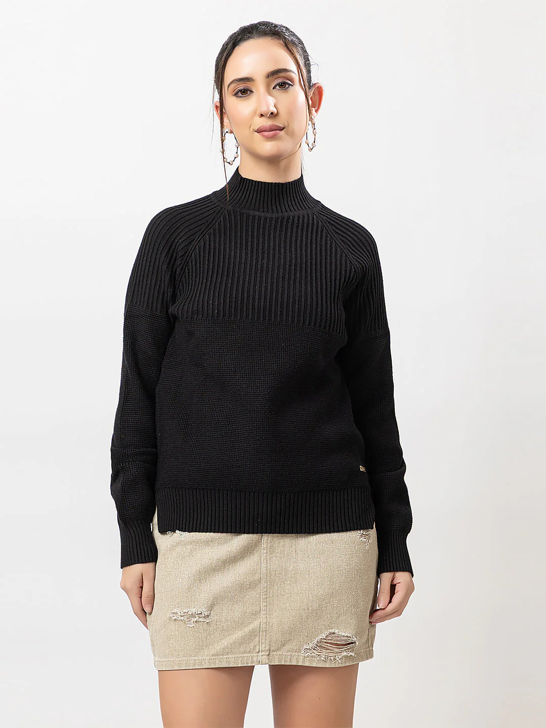 Women's Turtle-Neck Full Sweater