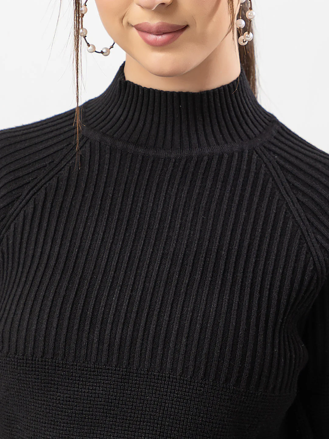 Women's Turtle-Neck Full Sweater - Image 5