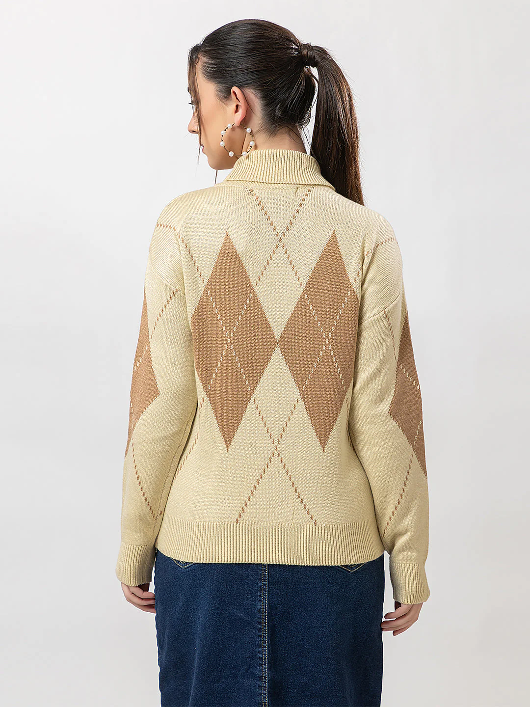 Women's Turtle-Neck Cozy Sweater - Image 4