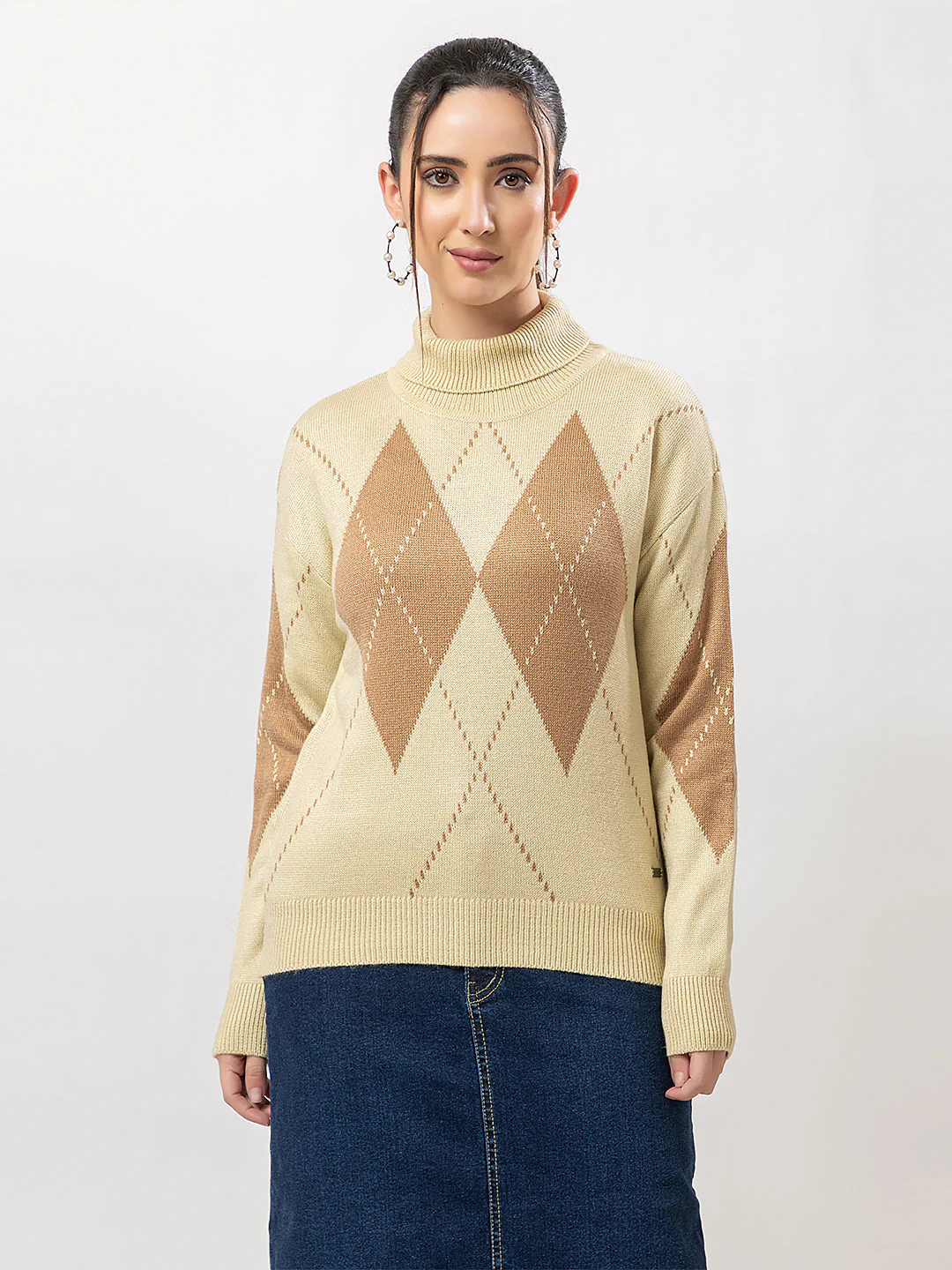 Women's Turtle-Neck Cozy Sweater - Image 5