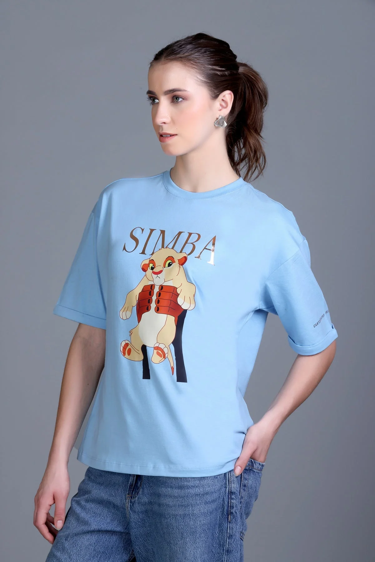 Women's Crew-Neck Graphic Tee - Image 11