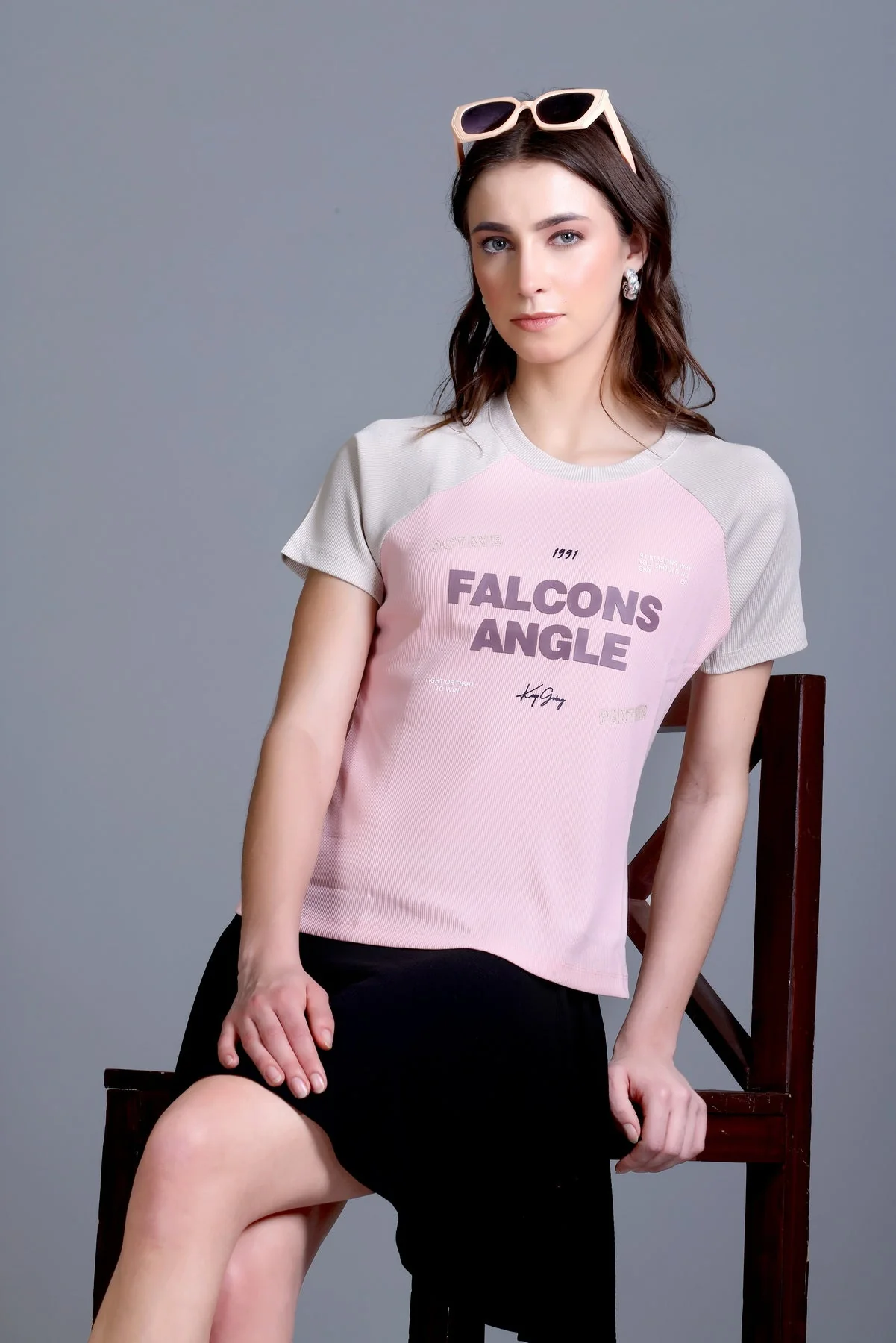 Women's Crew-Neck Graphic Tee - Image 6