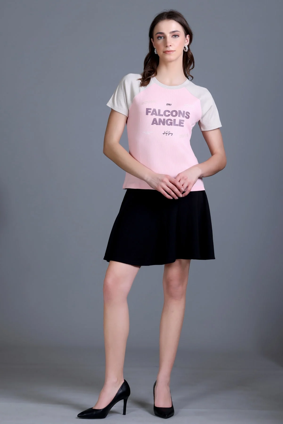 Women's Crew-Neck Graphic Tee - Image 7