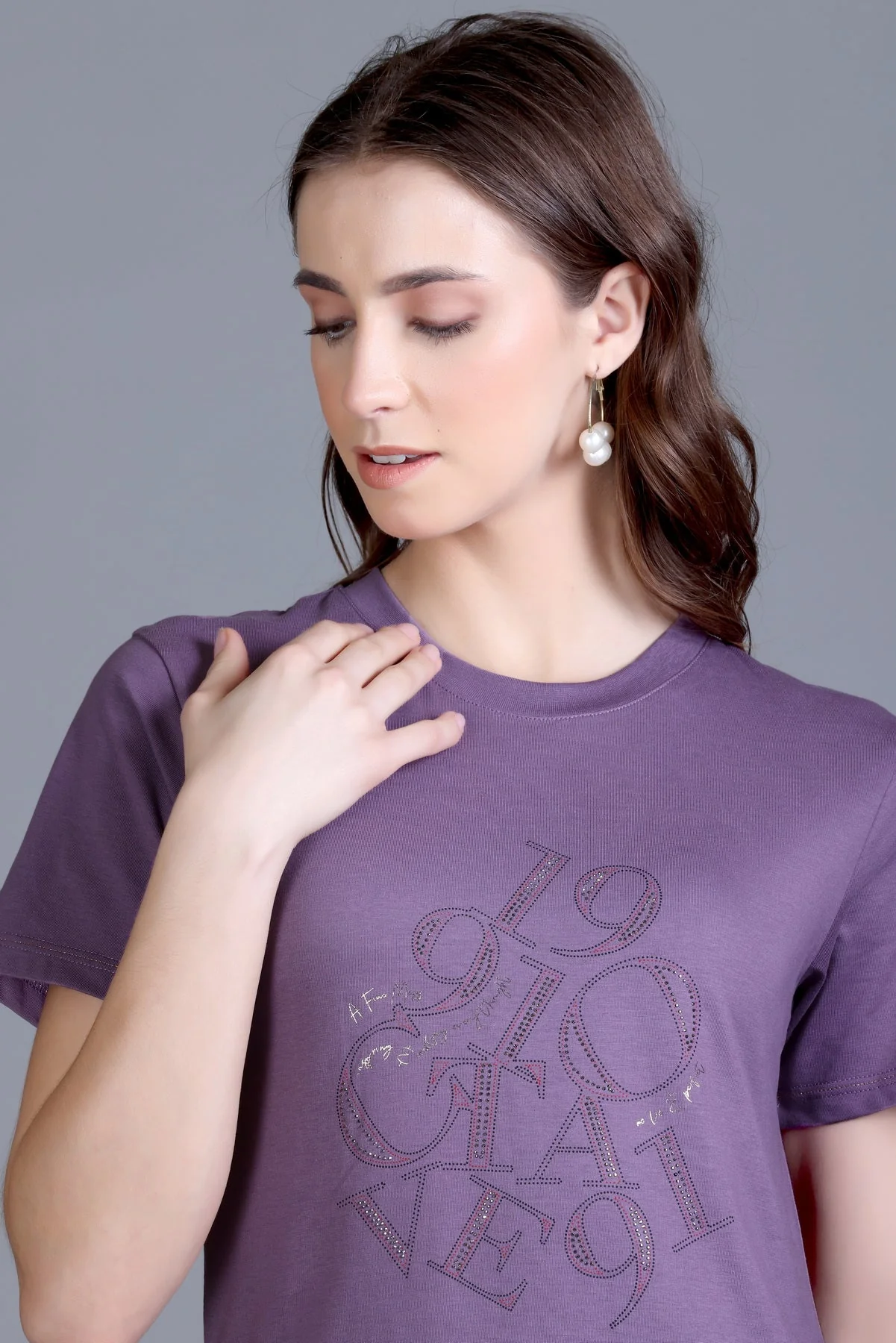 Women's Crew-Neck Graphic Tee - Image 9