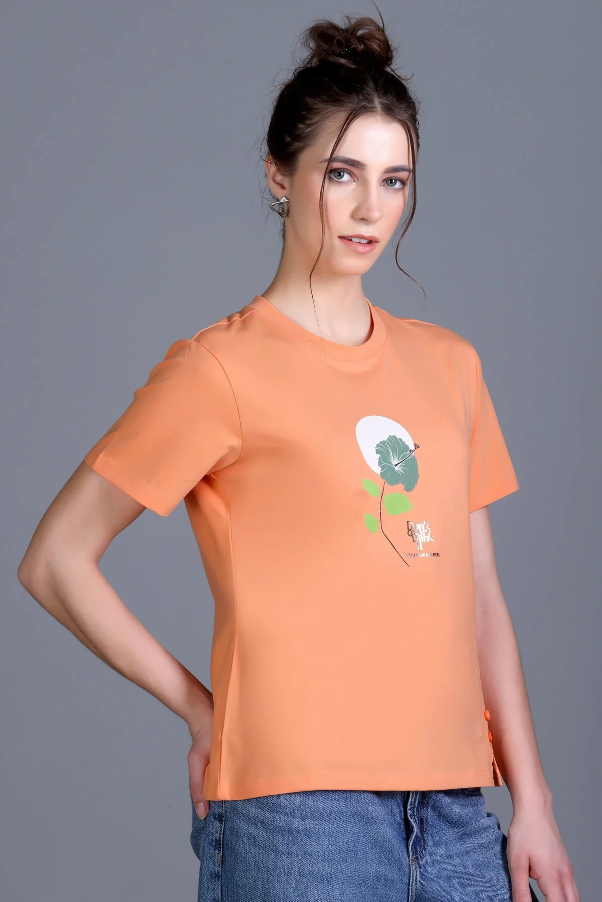 Women's Crew-Neck Graphic Tee - Image 2