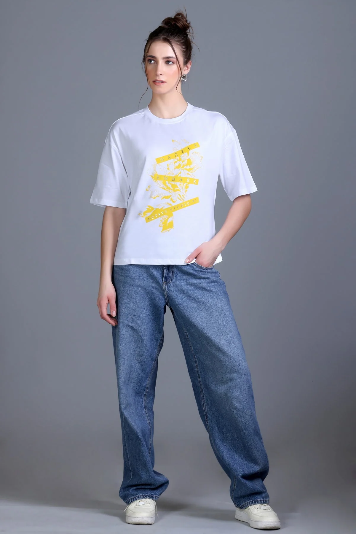 Women's Crew-Neck Graphic Tee - Image 12
