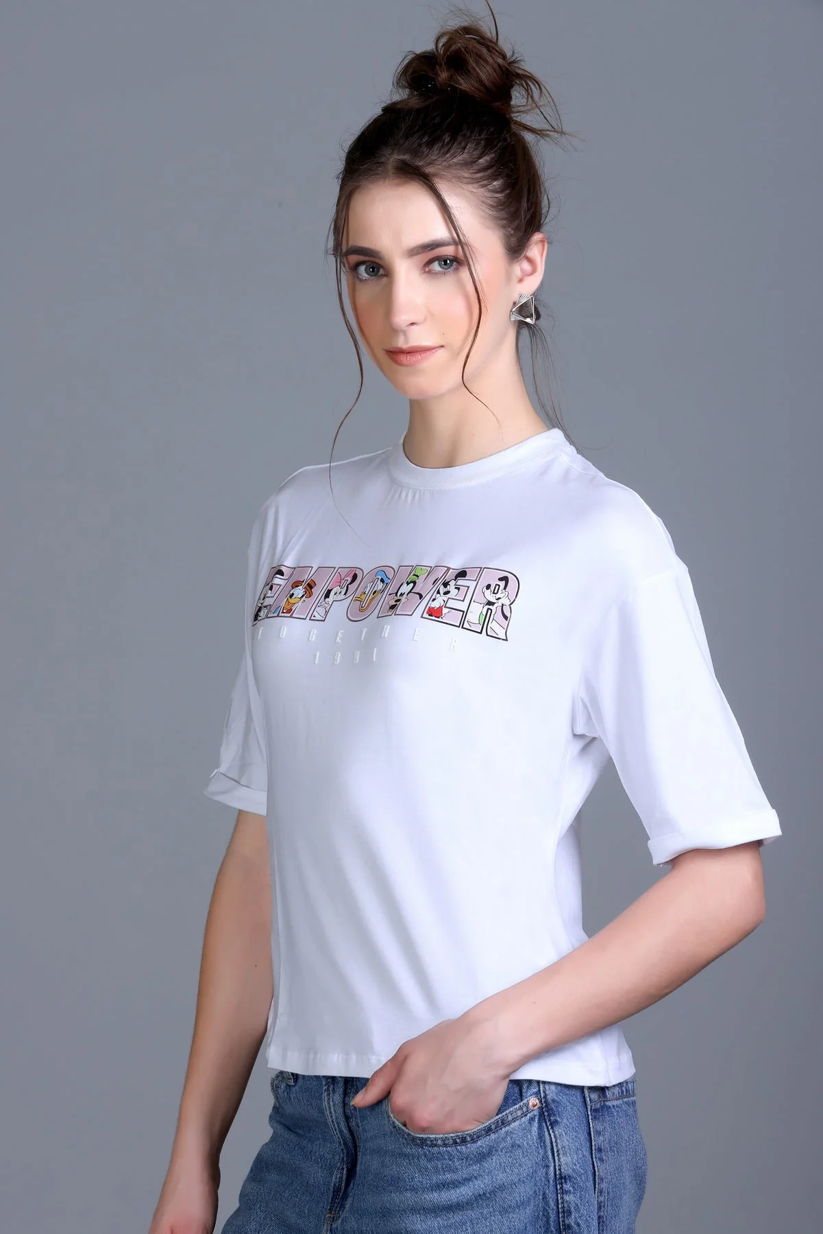 Women's Crew-Neck Graphic Tee - Image 12