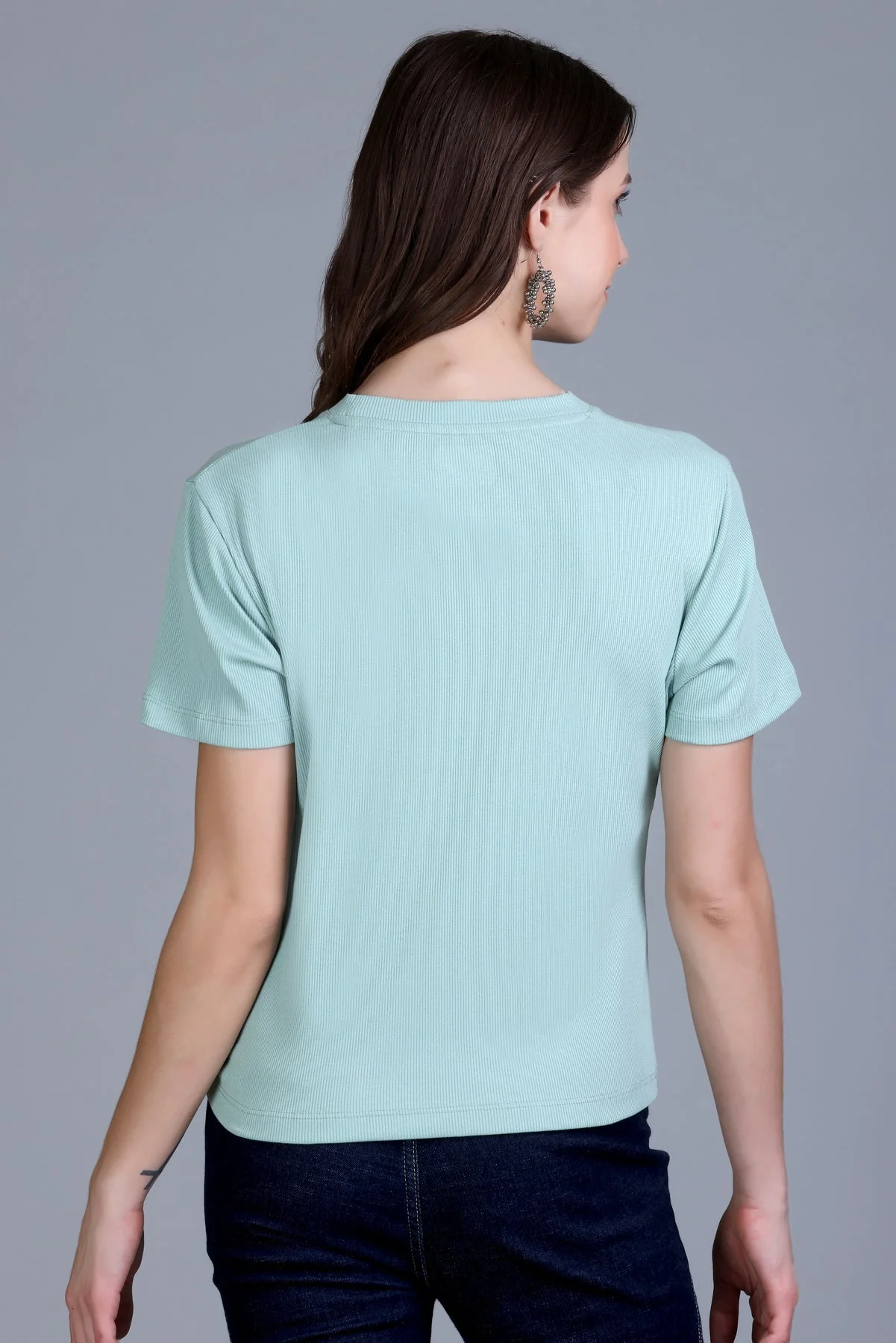 Women's Crew-Neck Graphic Tee - Image 6