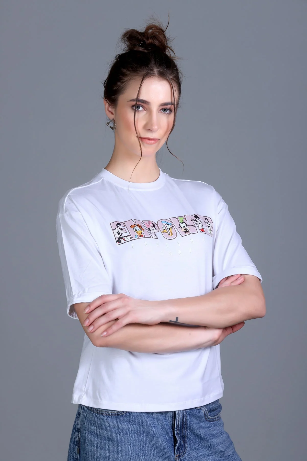 Women's Crew-Neck Graphic Tee - Image 9