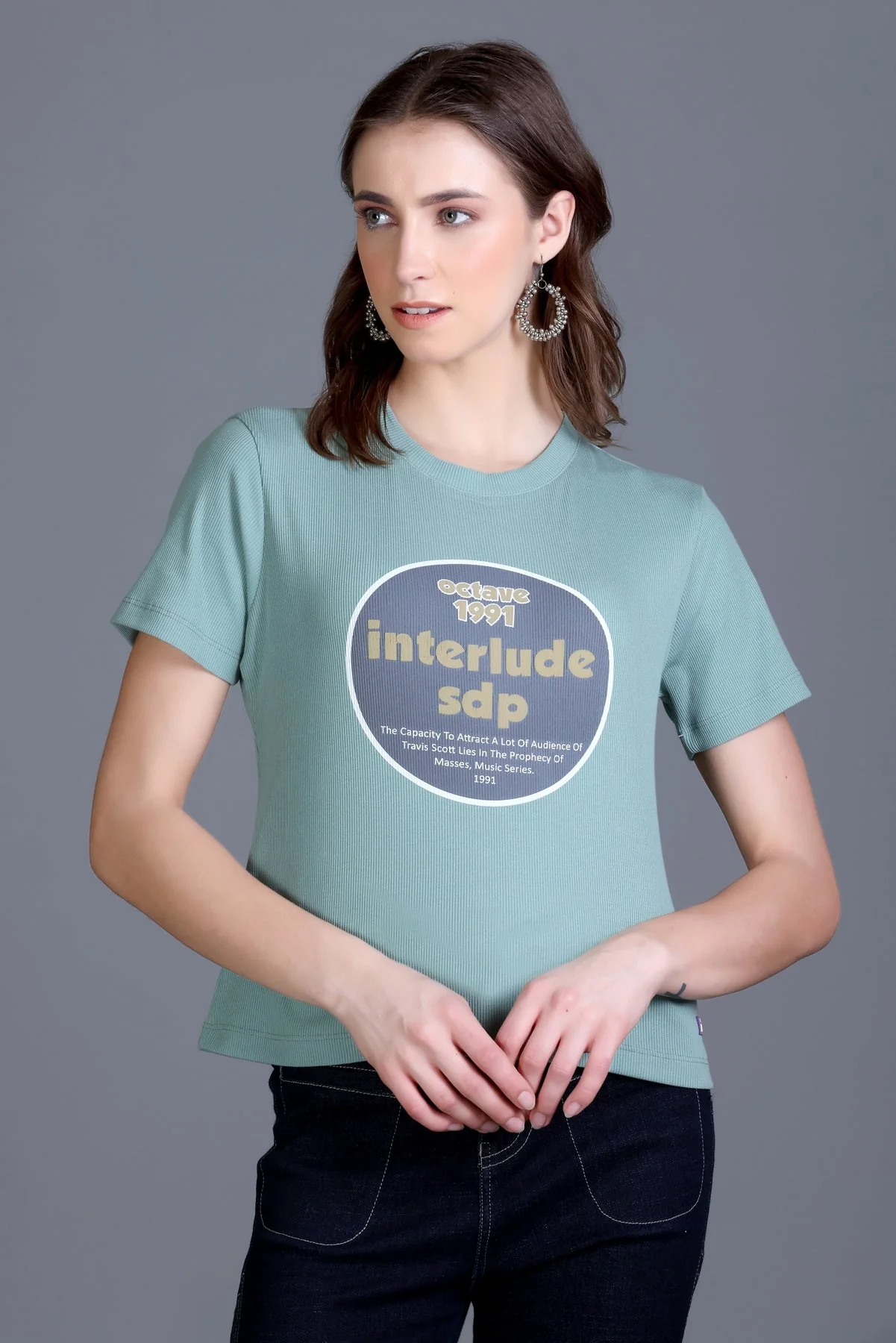 Women's Crew-Neck Graphic Tee