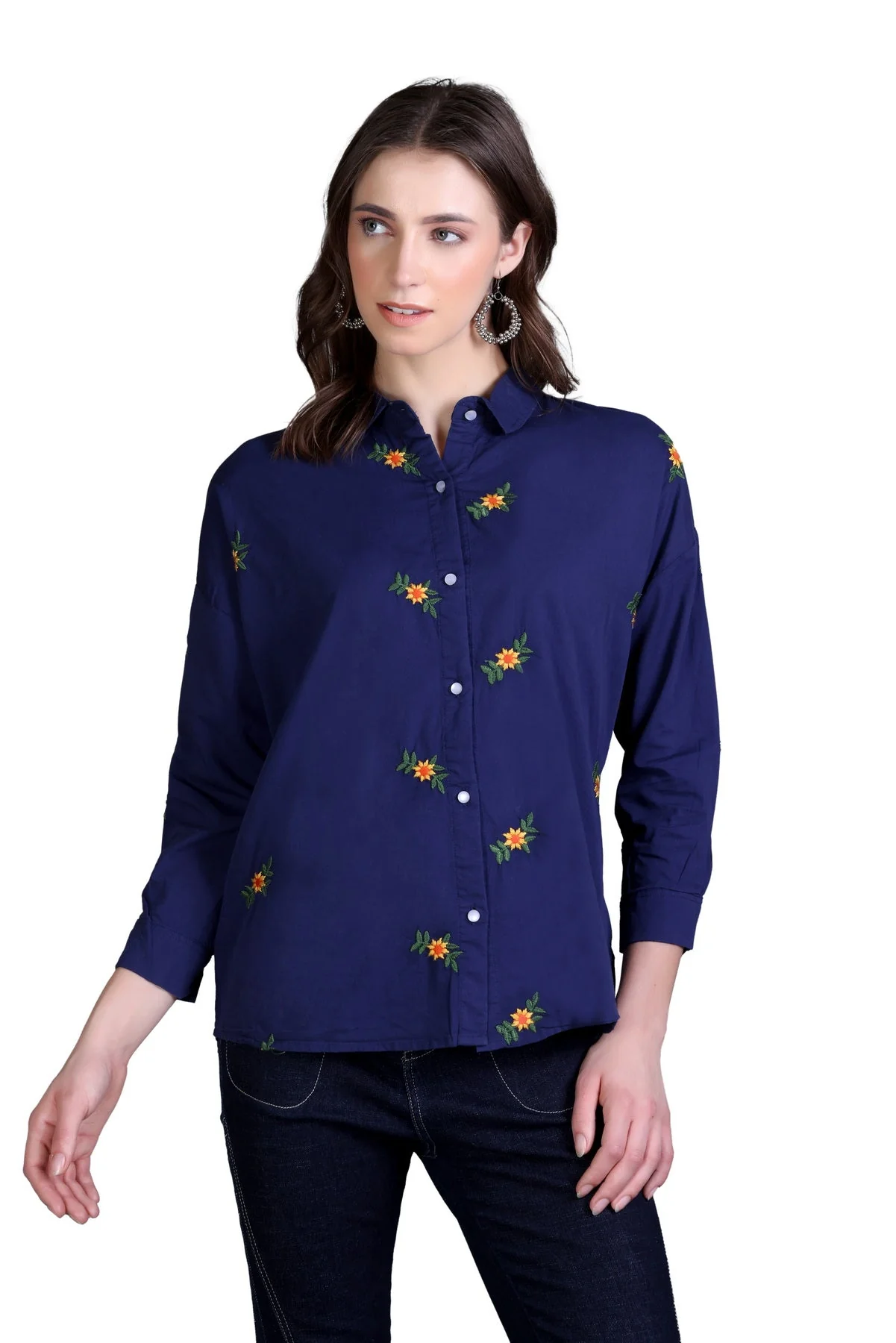 Women's Floral Print Shirt - Image 6