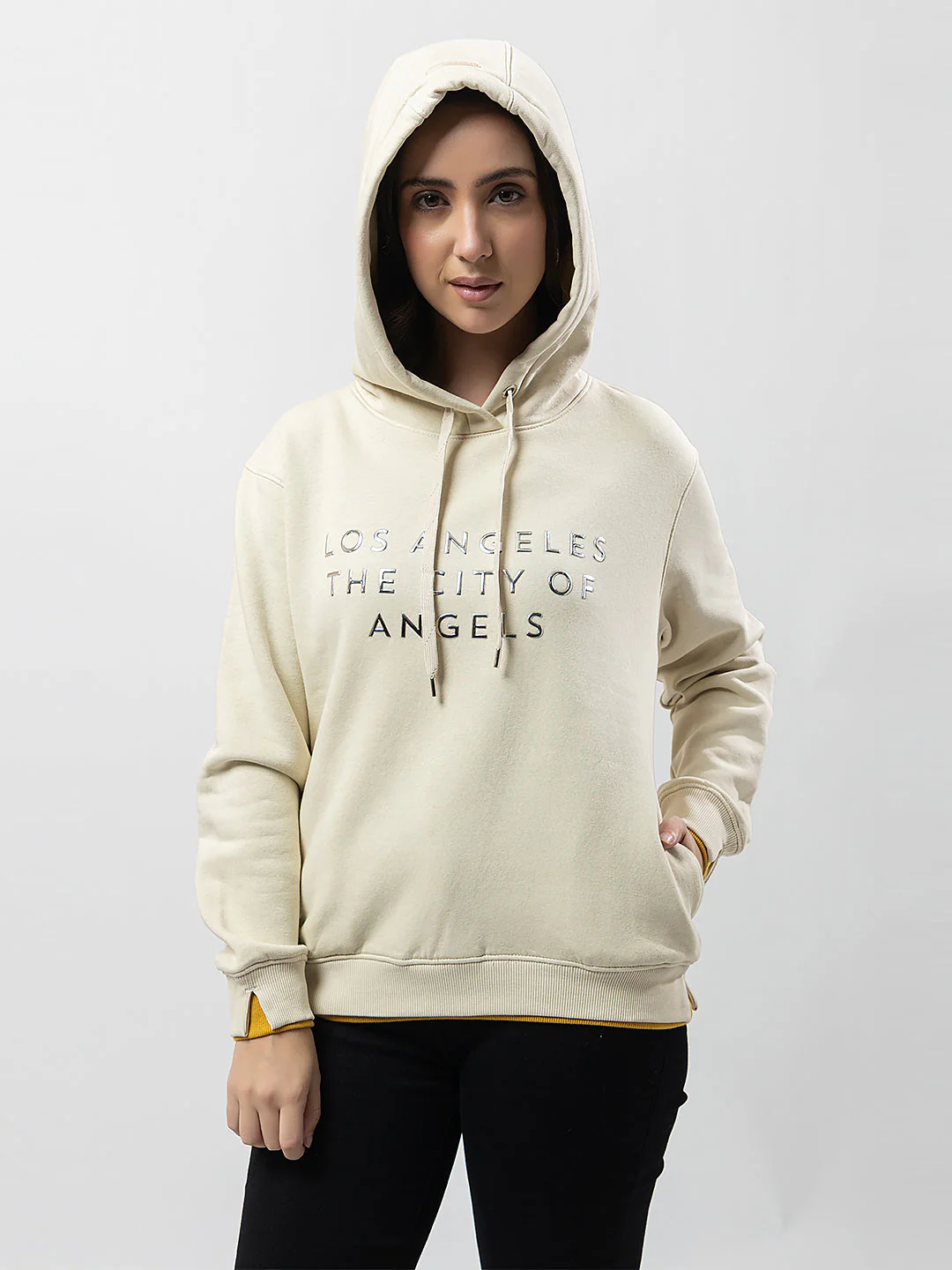 Women's Hooded Graphic Sweatshirt - Image 5