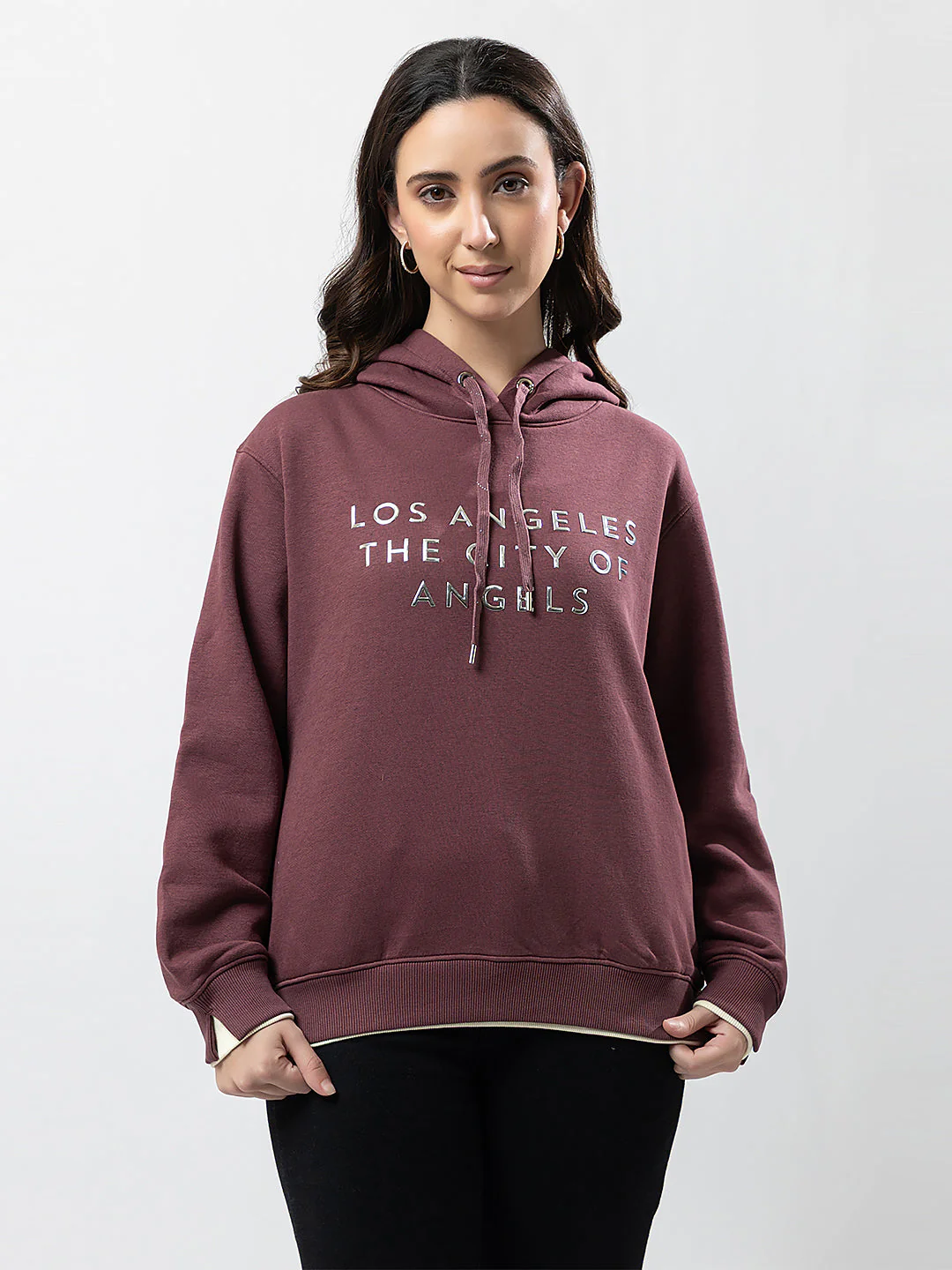 Women's Hooded Graphic Sweatshirt