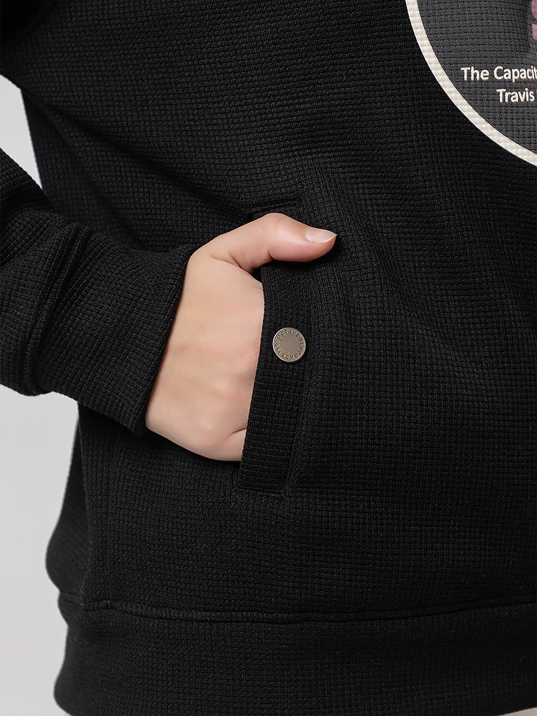 Women's Hooded Graphic Sweatshirt - Image 5