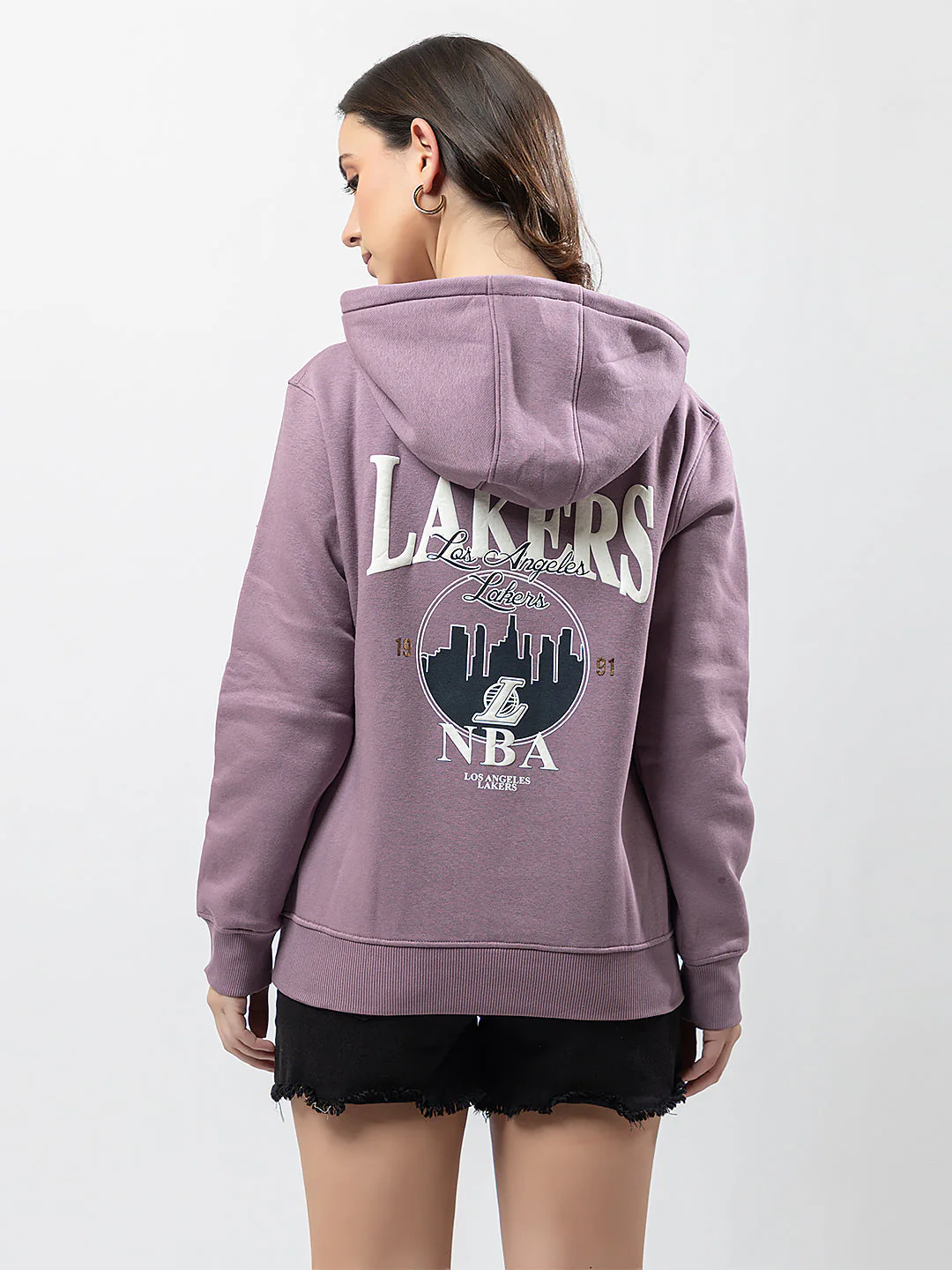 Women's Hooded Graphic Sweatshirt - Image 3