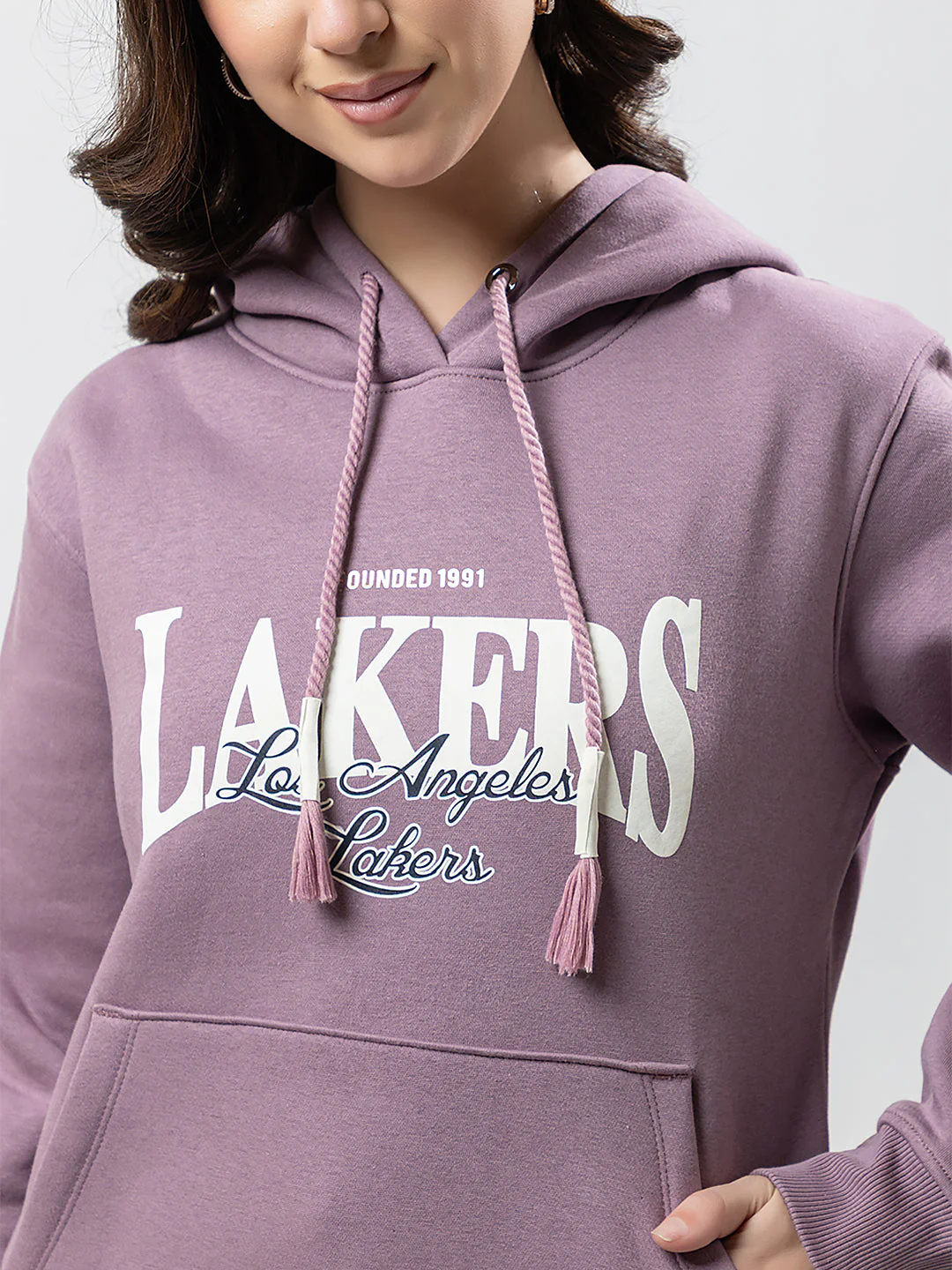 Women's Hooded Graphic Sweatshirt - Image 6