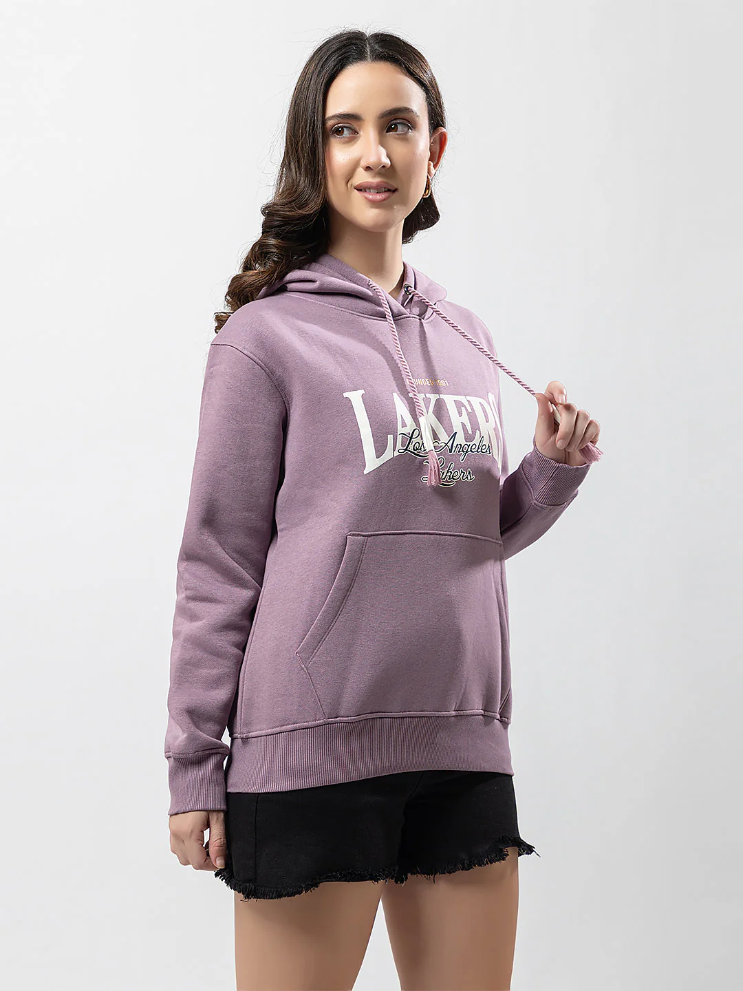 Women's Hooded Graphic Sweatshirt - Image 7