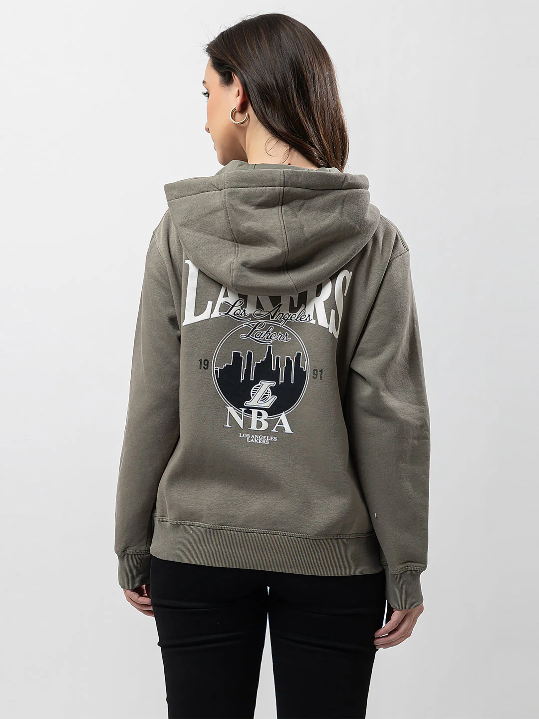 Women's Hooded Graphic Sweatshirt - Image 3