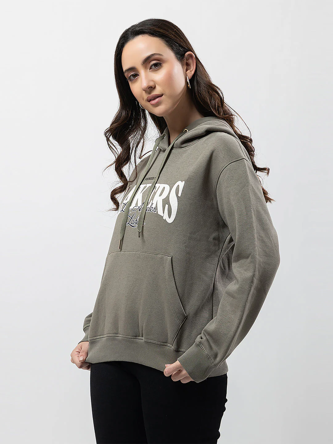 Women's Hooded Graphic Sweatshirt - Image 6