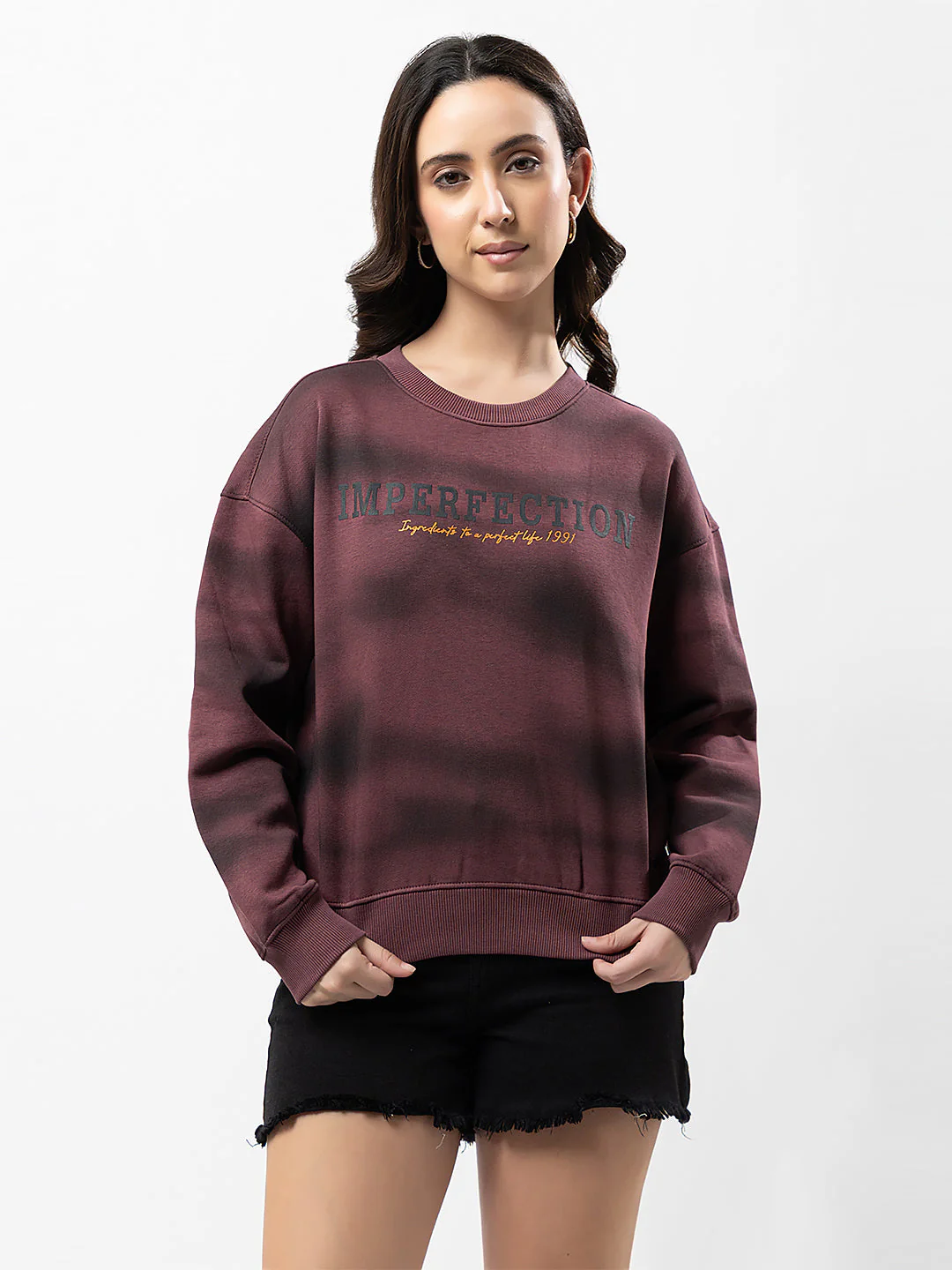 Women's Prined Graphic Sweatshirt