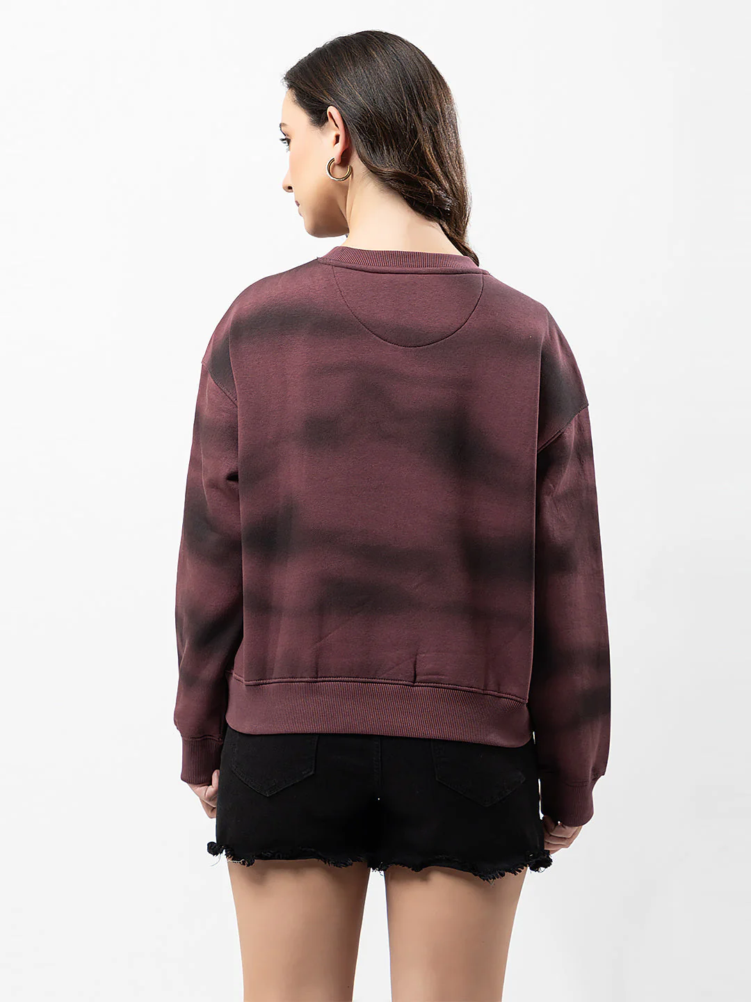Women's Prined Graphic Sweatshirt - Image 3