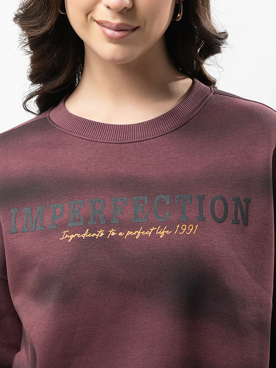 Women's Prined Graphic Sweatshirt - Image 5