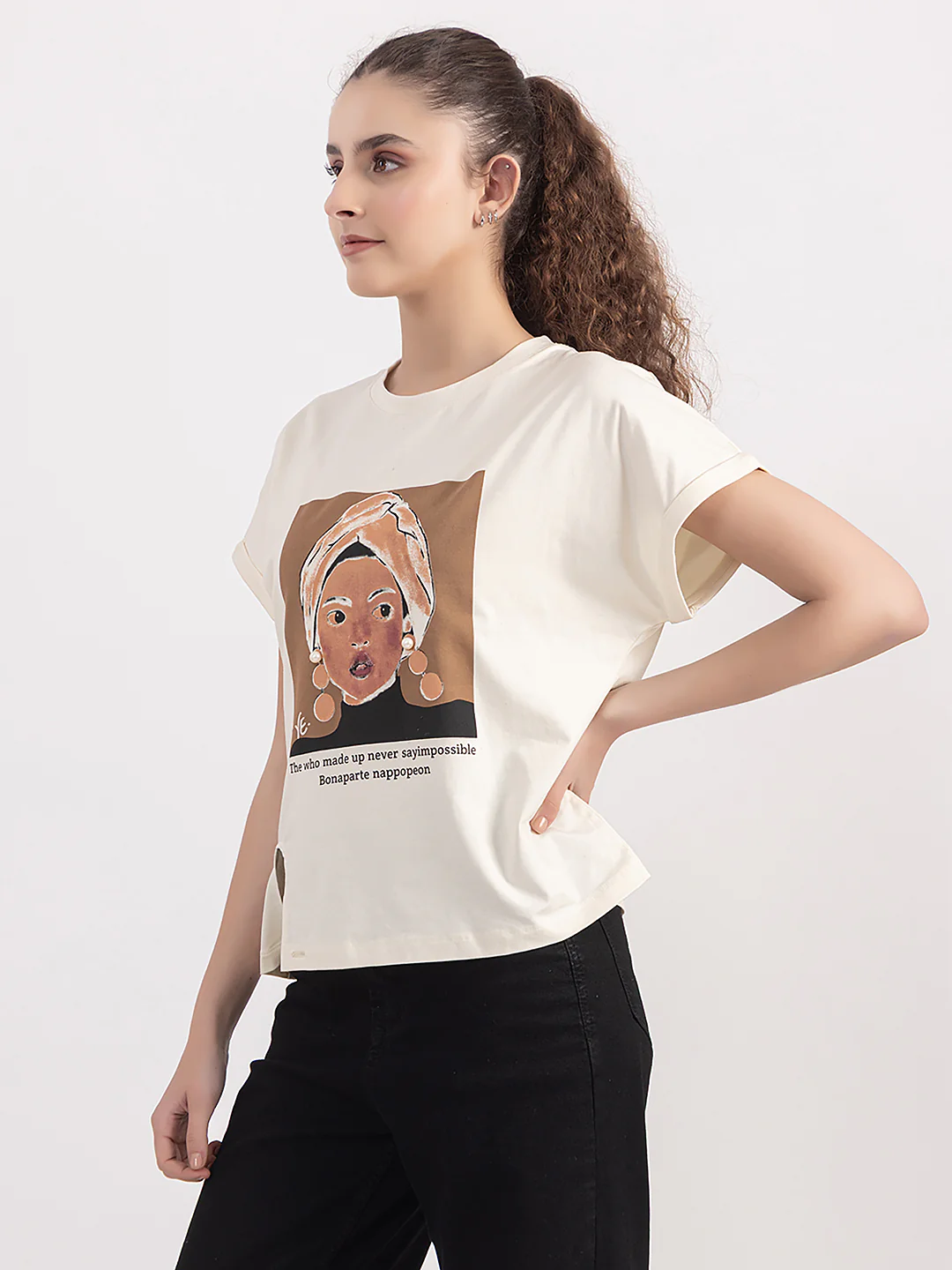 Women’s Simple Basic T-Shirt - Image 3