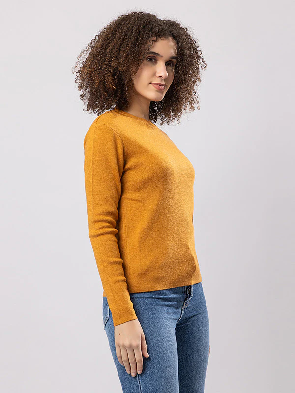 Women's Snug Knitted Sweater - Image 3