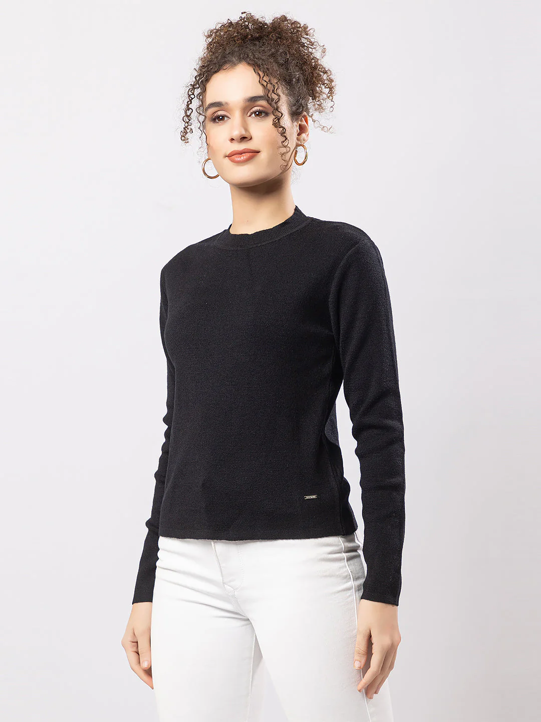 Women's Snug Knitted Sweater - Image 4
