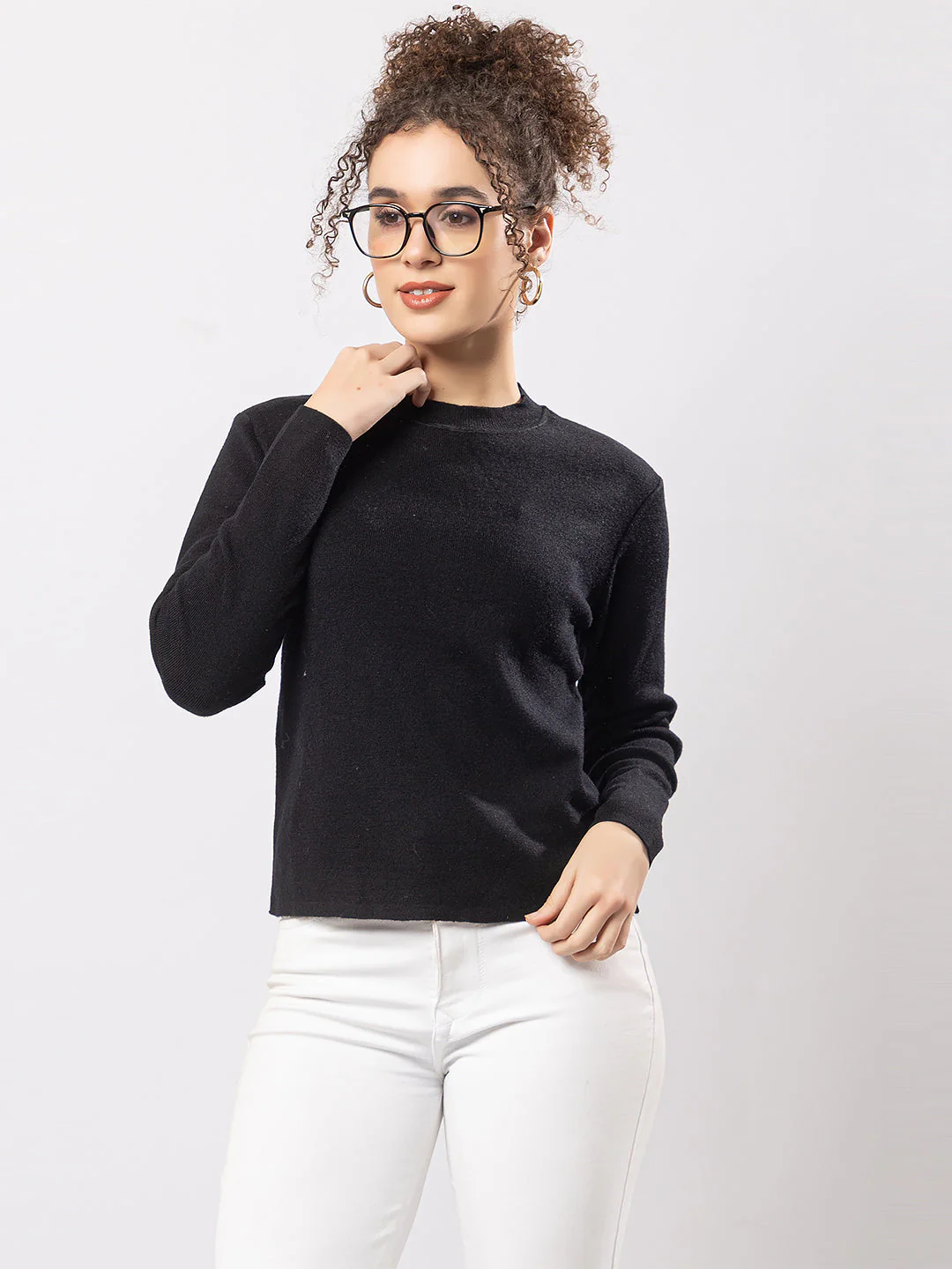 Women's Snug Knitted Sweater - Image 7