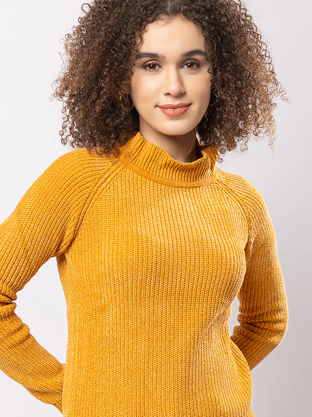 Women's Snug Knitted Sweater - Image 11