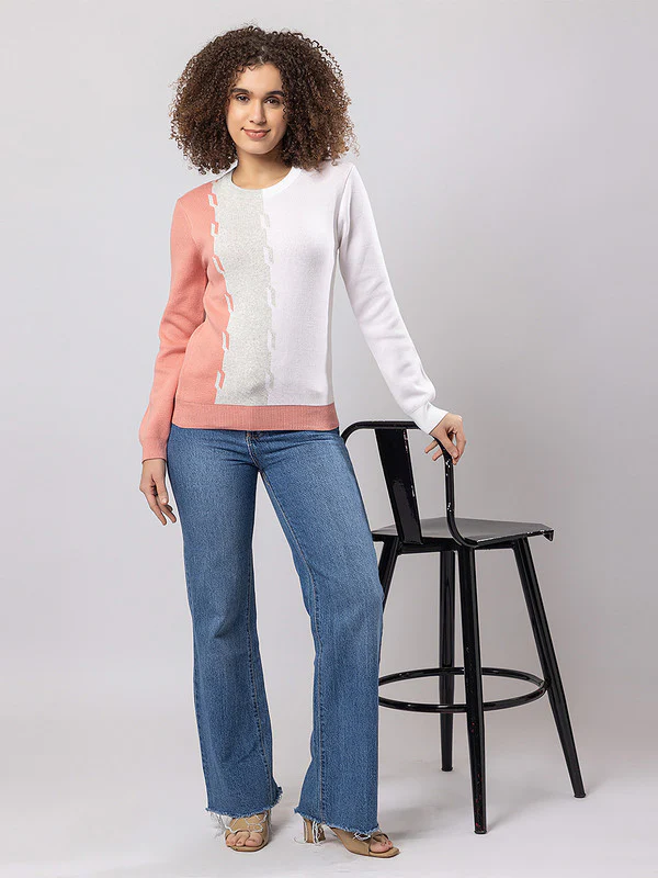 Women's Snug Knitted Sweater - Image 6