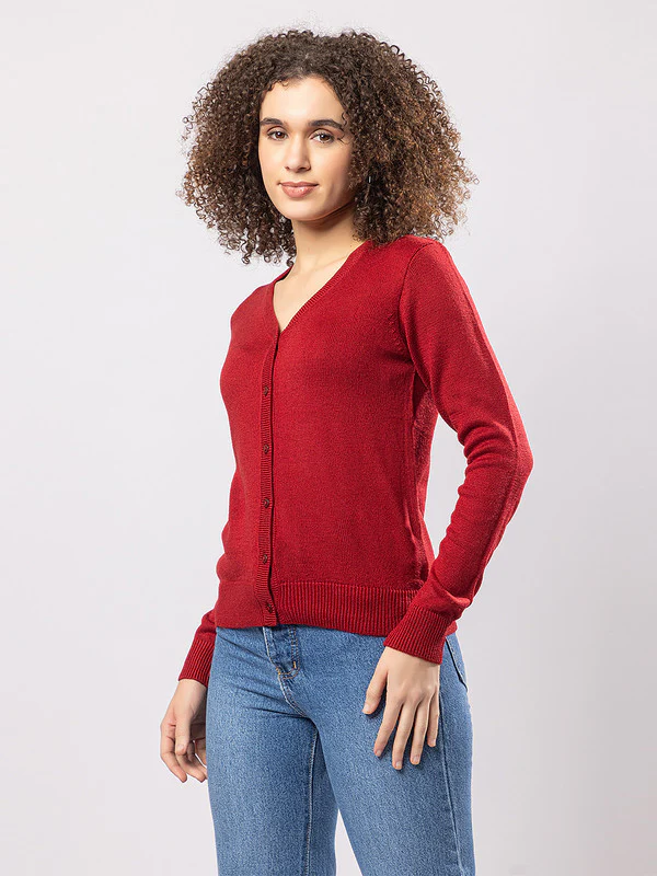 Women's Snug Knitted Sweater - Image 4