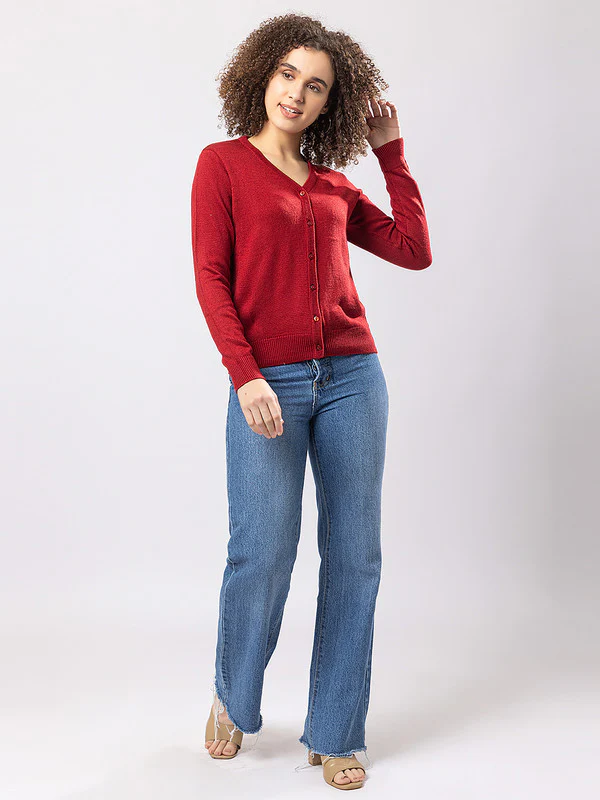 Women's Snug Knitted Sweater - Image 6