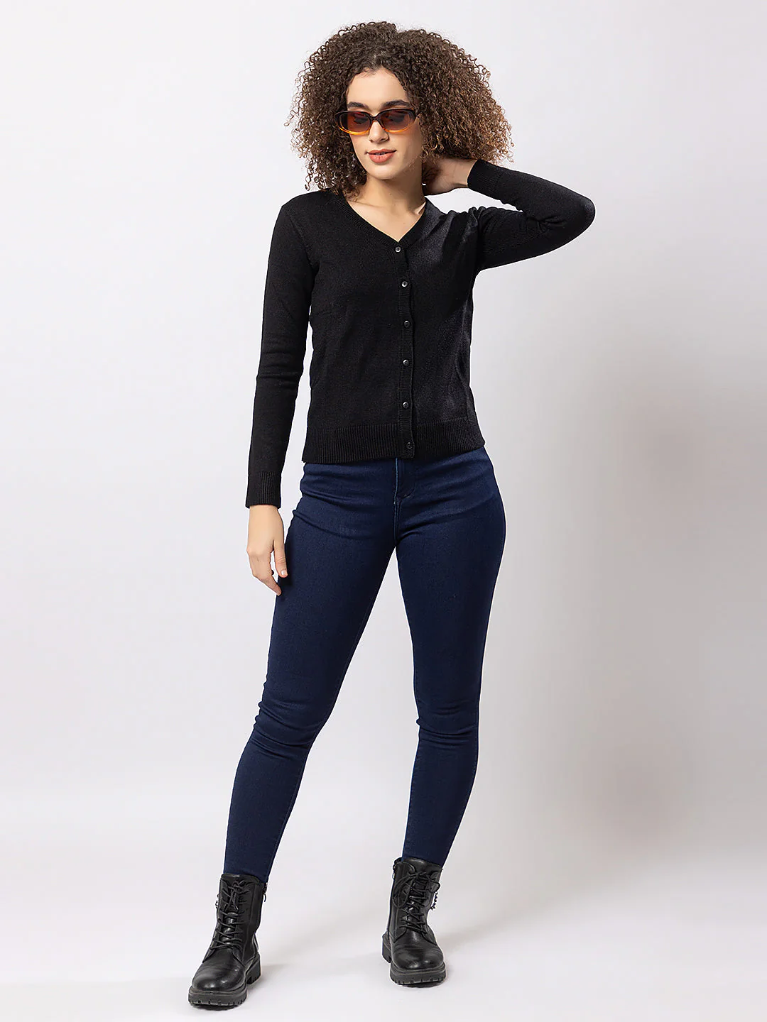 Women's Snug Knitted Sweater - Image 4