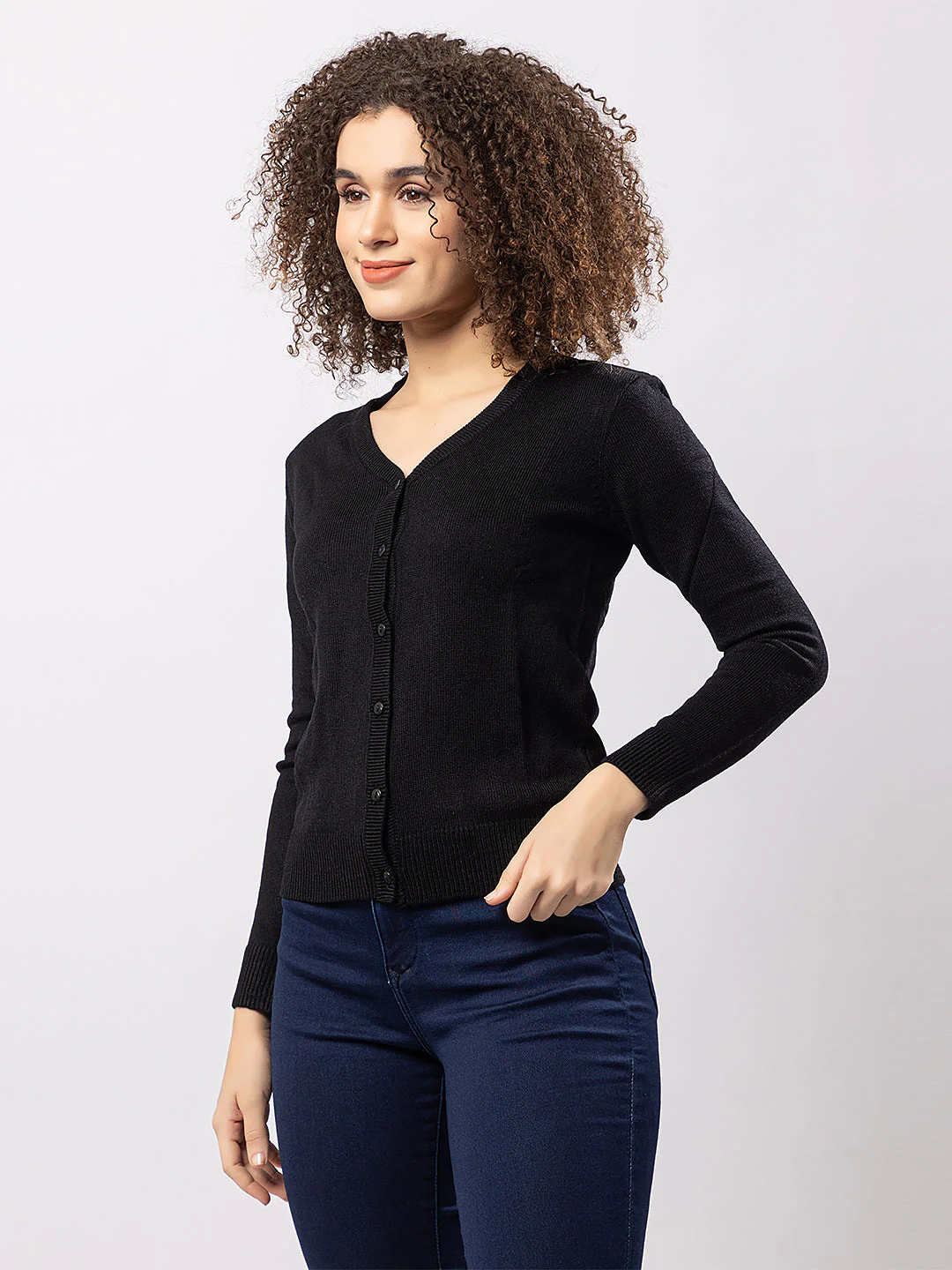 Women's Snug Knitted Sweater - Image 6