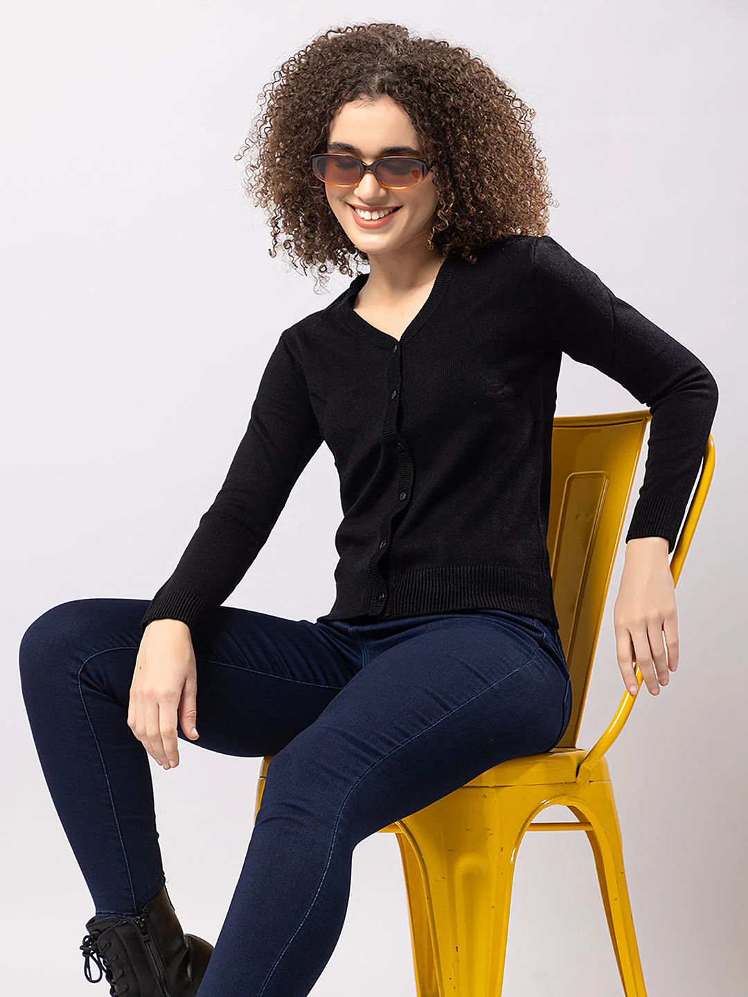 Women's Snug Knitted Sweater - Image 7