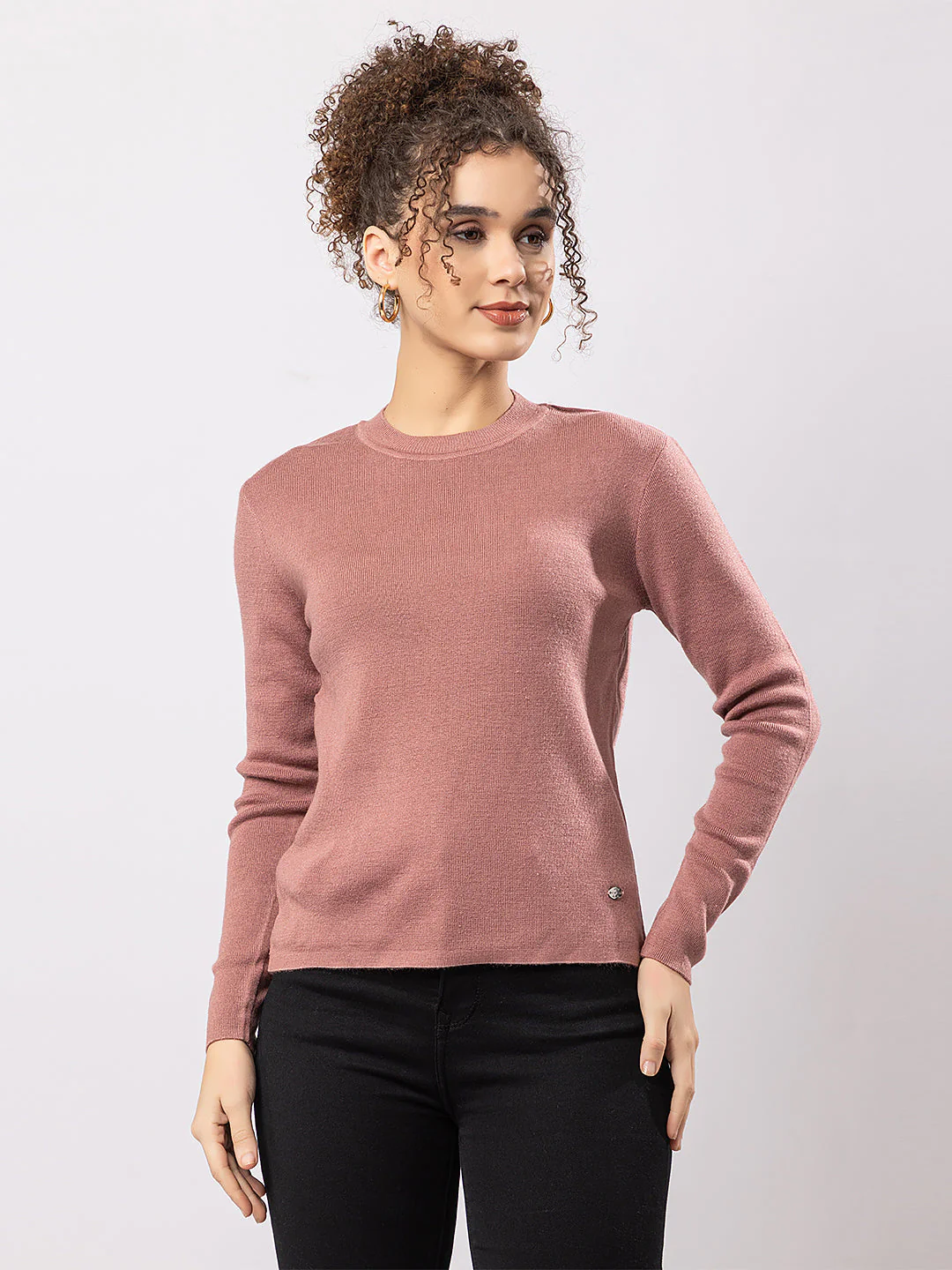 Women's Snug Knitted Sweater - Image 8