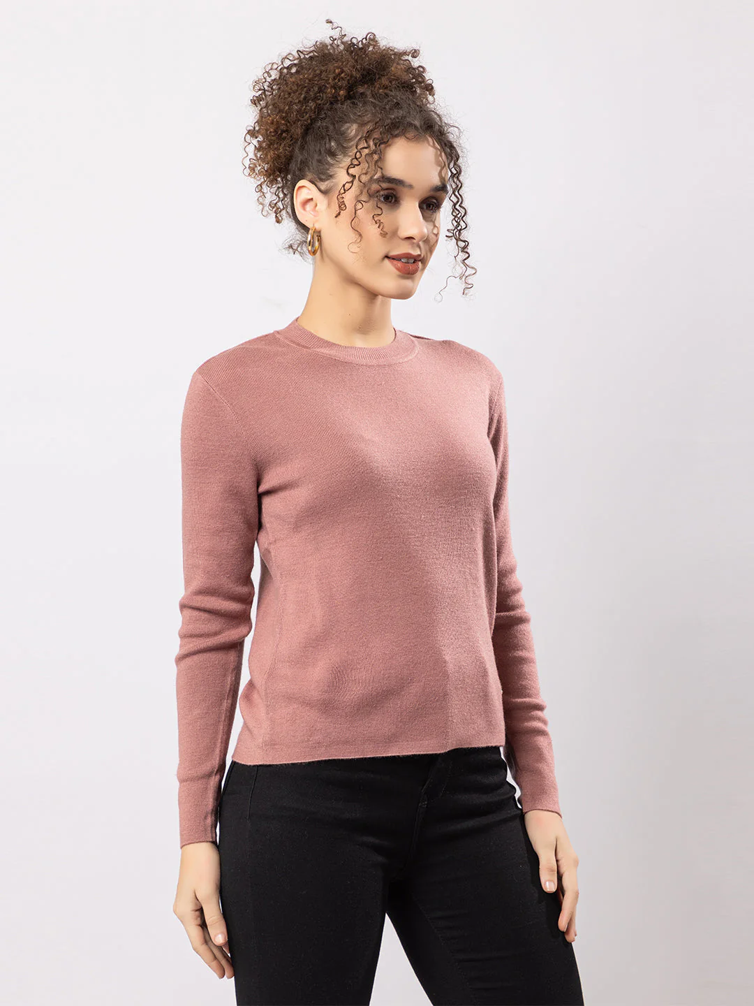 Women's Snug Knitted Sweater - Image 9