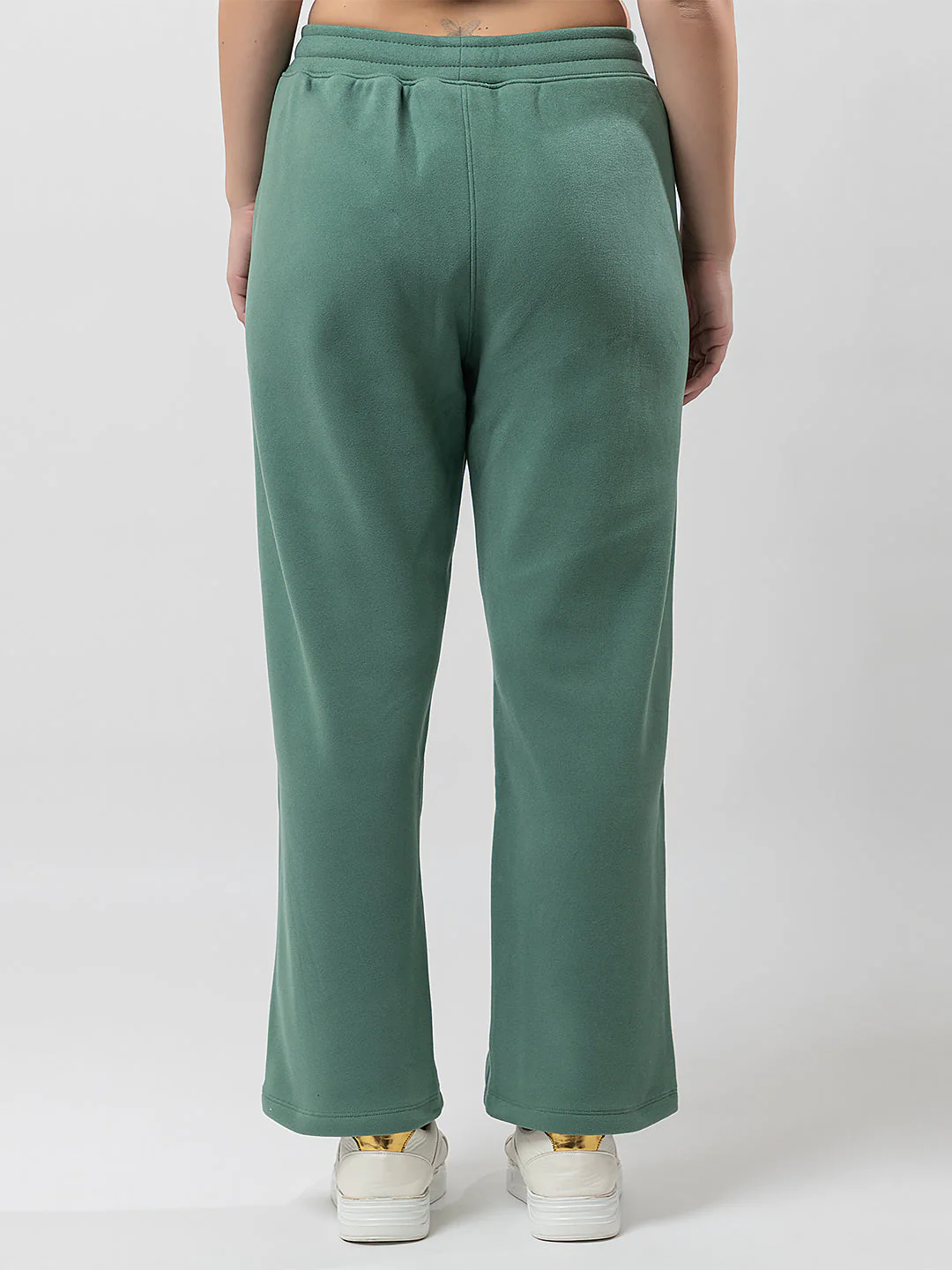Women's Solid Polyster Pants - Image 3