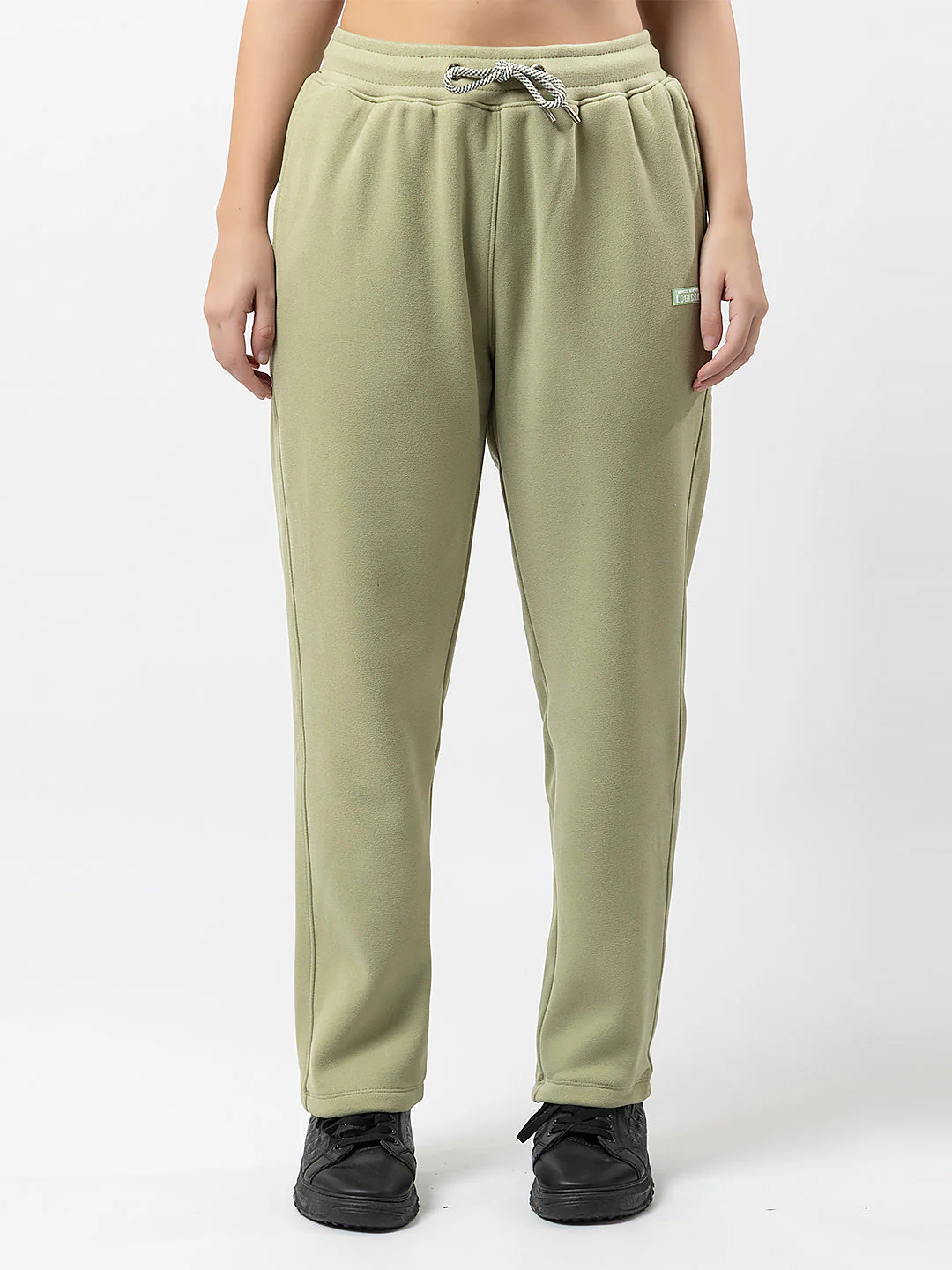 Women's Solid Polyster Pants - Image 4
