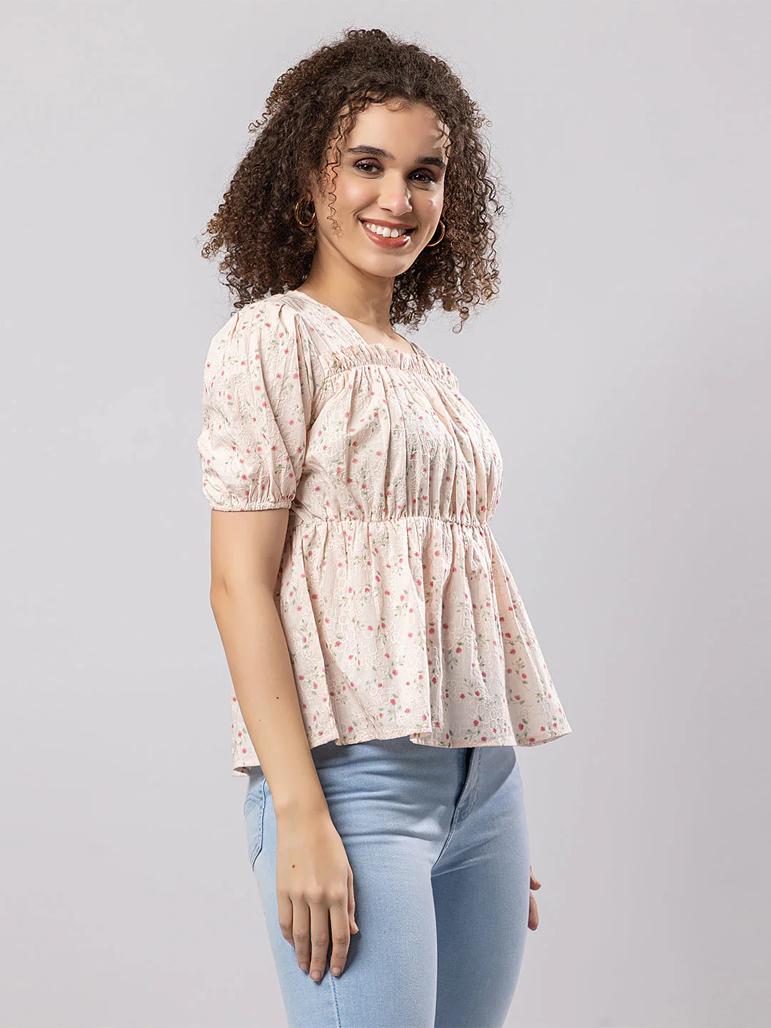 Women's Stylish Polyester Top - Image 2