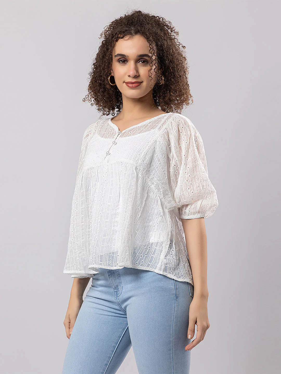 Women's Stylish Polyester Top - Image 12