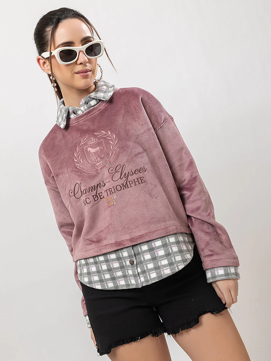 Women's Stylish Polyster Sweatshirt - Image 2
