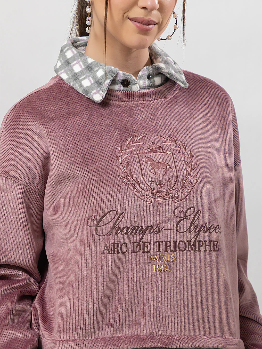 Women's Stylish Polyster Sweatshirt - Image 4