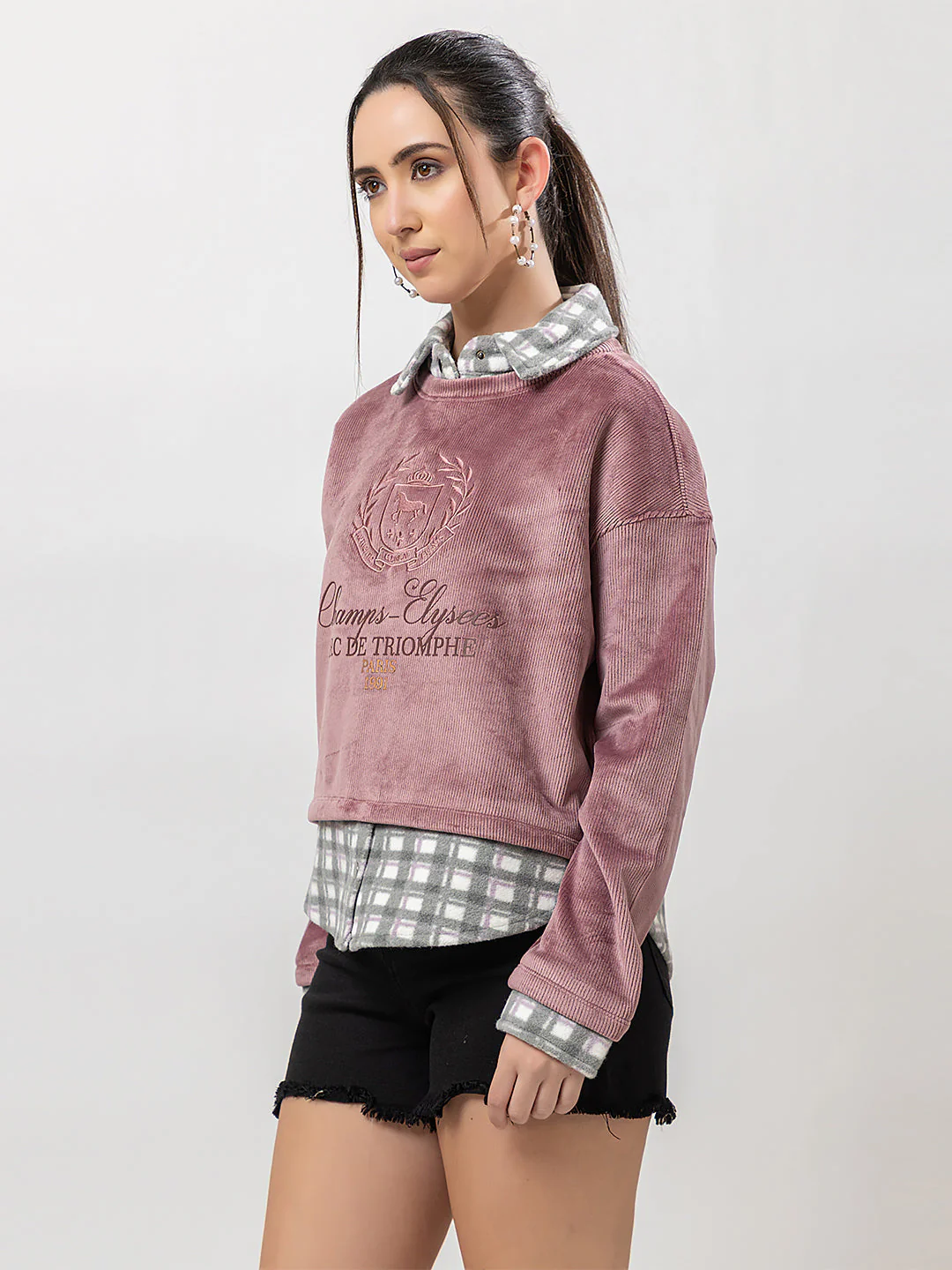 Women's Stylish Polyster Sweatshirt - Image 5
